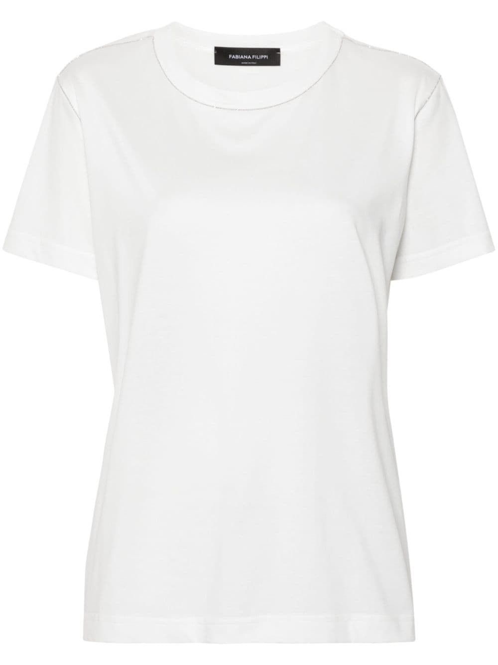 Fabiana Filippi COTTON T-SHIRT Size S / US 4 / IT 40 - 1 Thumbnail