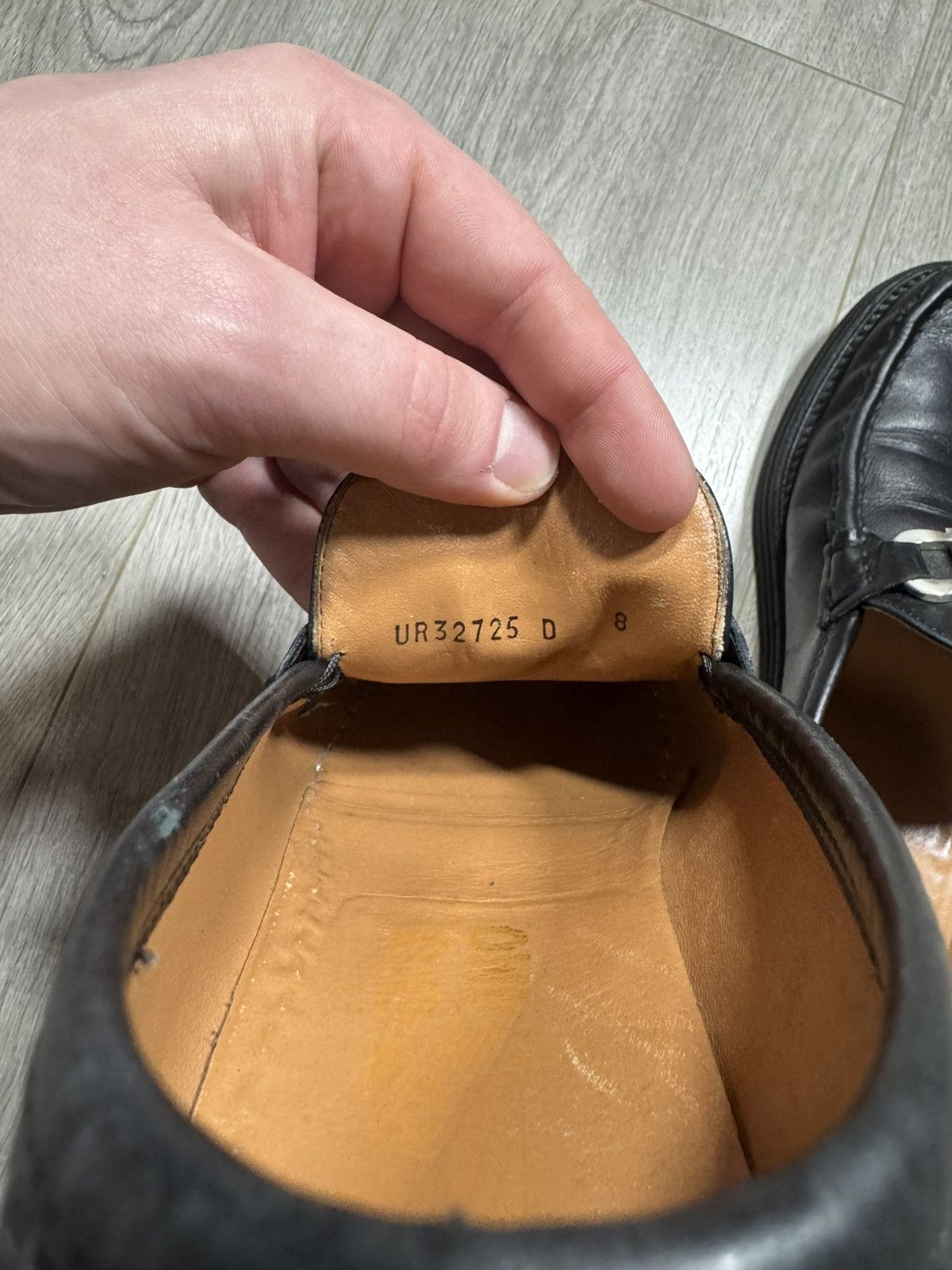 Salvatore Ferragamo × Vintage Vintage Salvatore Ferragamo Master Loafer Black Leather Size US 8 / EU 41 - 11 Thumbnail