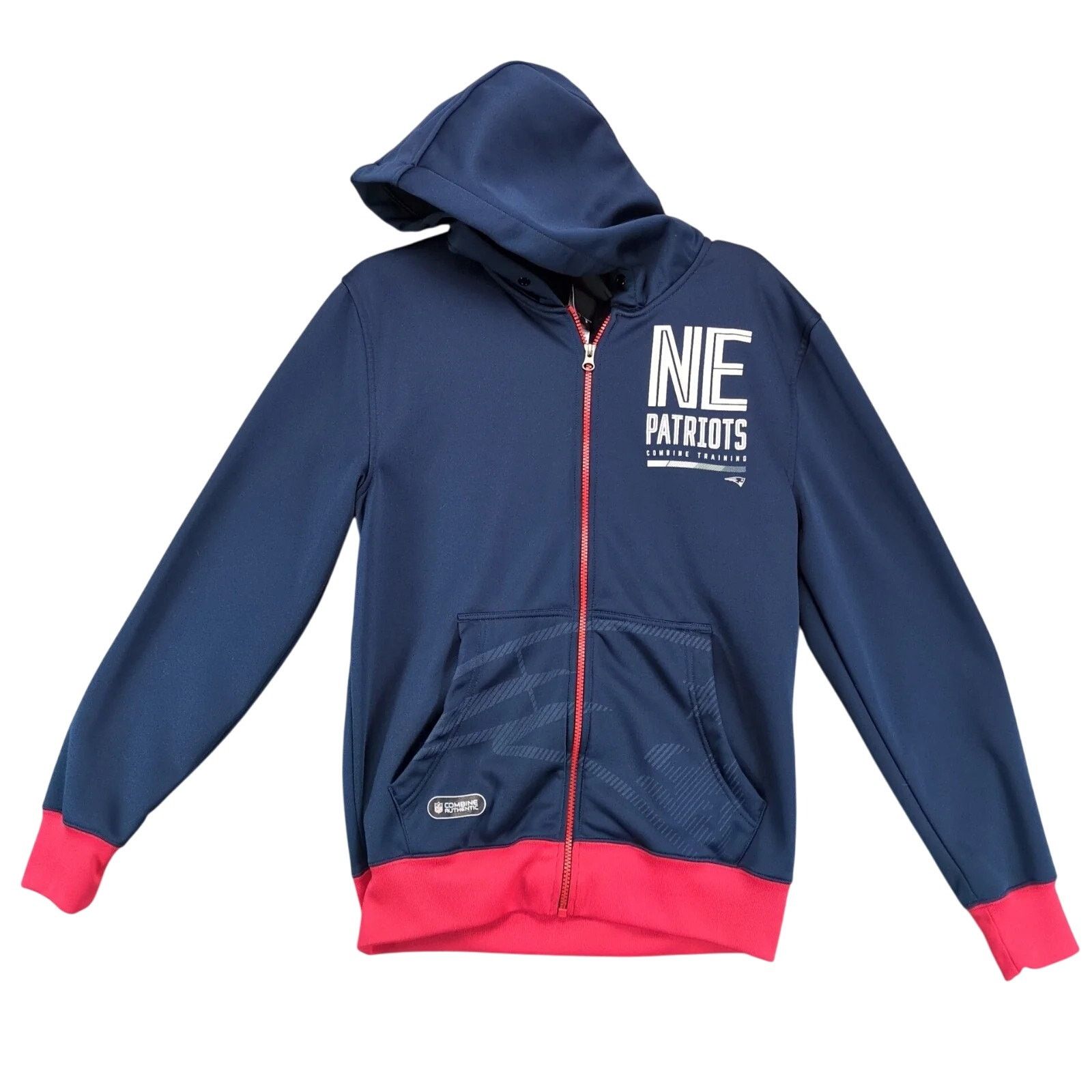 NFL NFL Team Apparel New England Patriots Full Zip Hoodie Jacket Size US S / EU 44-46 / 1 - 1 Thumbnail