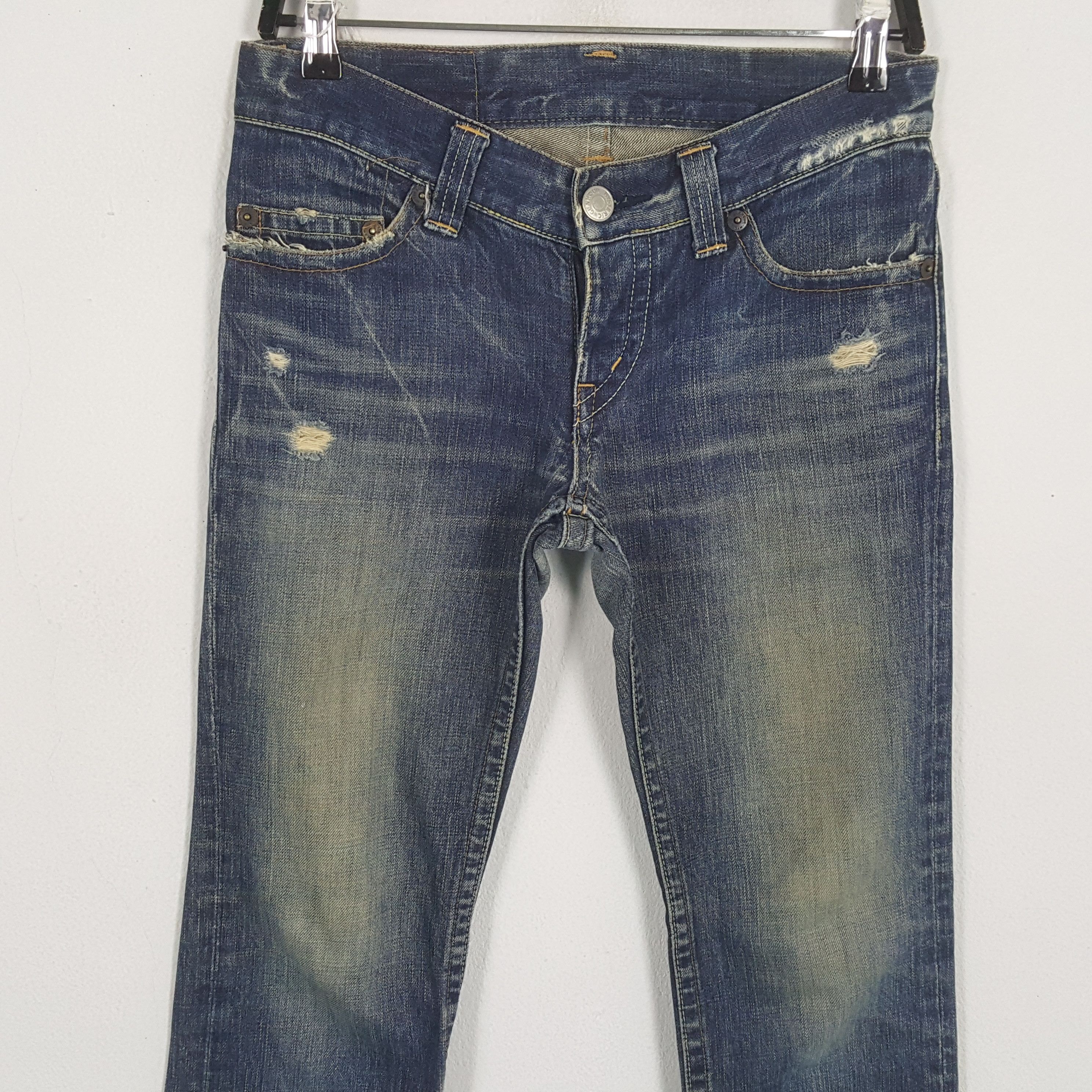 Hysteric Glamour × Japanese Brand × Vintage HYSTERIC GLAMOUR Japanese Brand Streetwear Custom Art Jeans Size 30" / US 8 / IT 44 - 5 Thumbnail