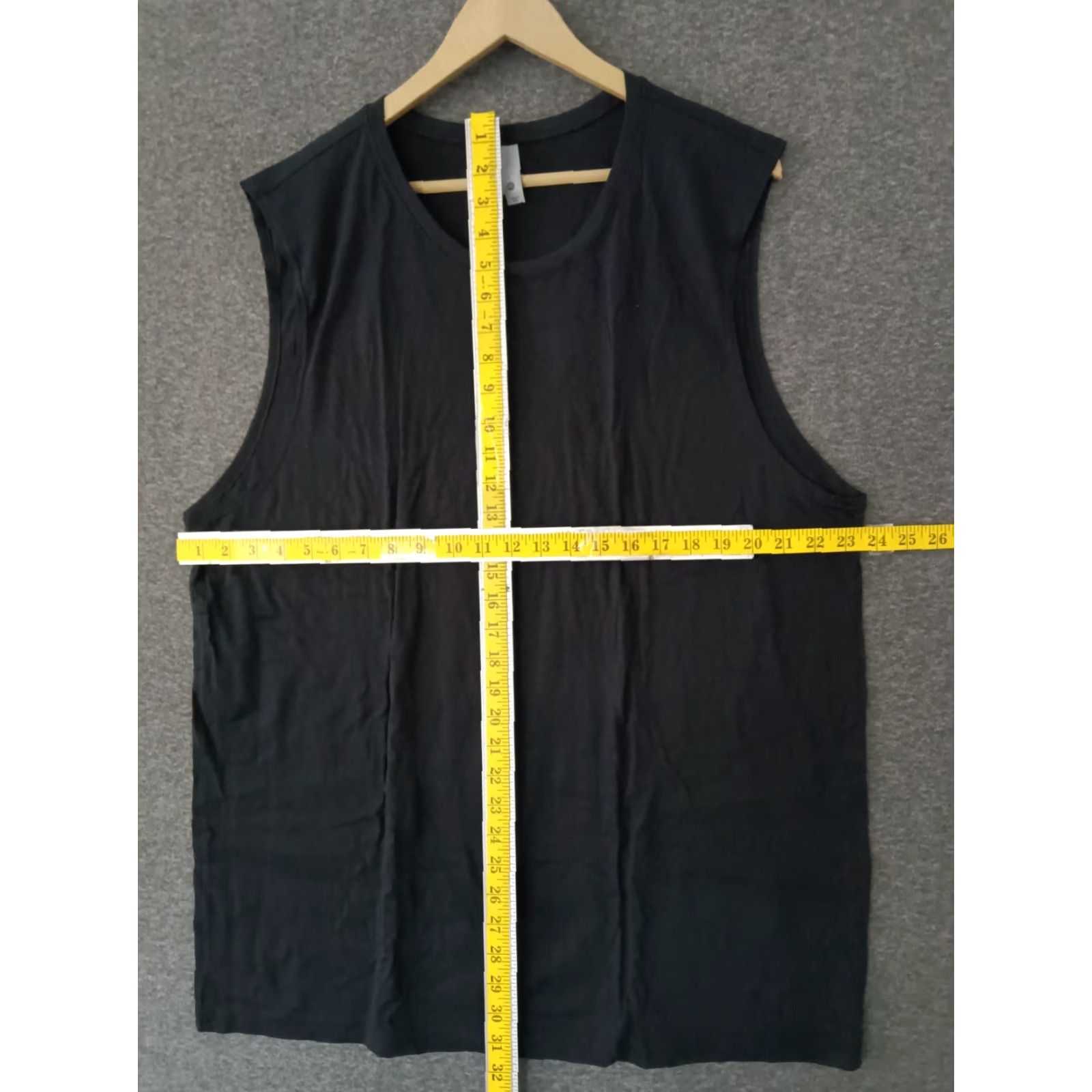 Next Level Next Level 3-Pack Men XXL Black Cotton Pullover Muscle Tank Top Shirt Size US XXL / EU 58 / 5 - 4 Thumbnail