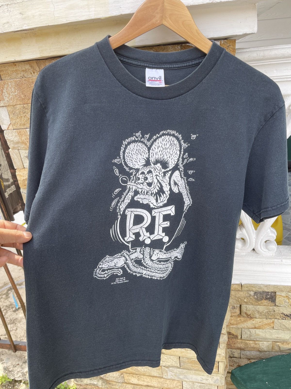 Vintage Last Drop🔥Rare🔥Vintage 90s Rat Fink Ed Roth Sun FadedT-Shirt Size US M / EU 48-50 / 2 - 3 Thumbnail