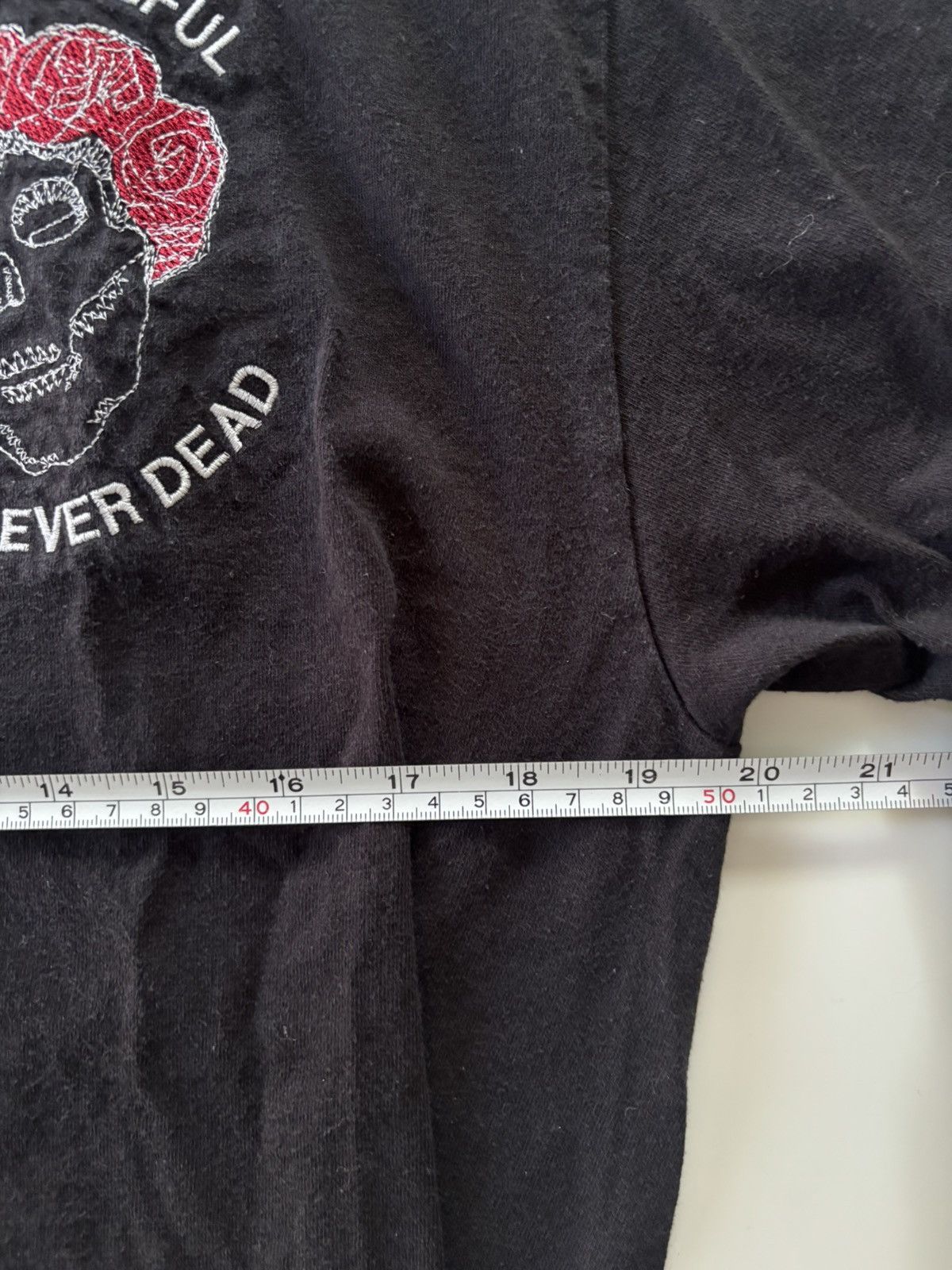 Grateful Dead Petrified Good “Forever” tee 💀 🌹 Size US L / EU 52-54 / 3 - 4 Thumbnail