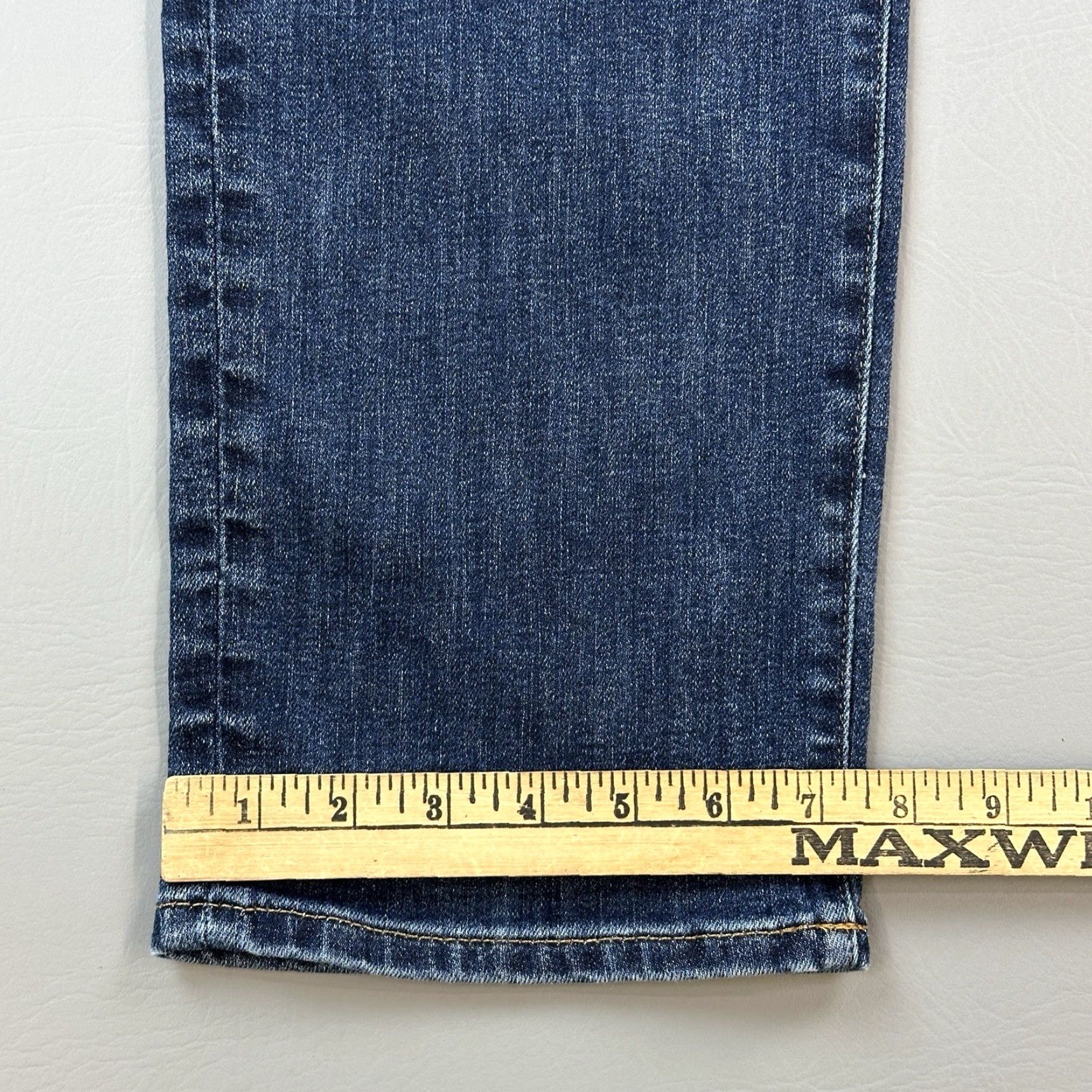 American Eagle Outfitters American Eagle Jeans Mens 34x34 34x32 Dark Wash Athletic Straight Stretch Jeans Size US 34 / EU 50 - 4 Thumbnail