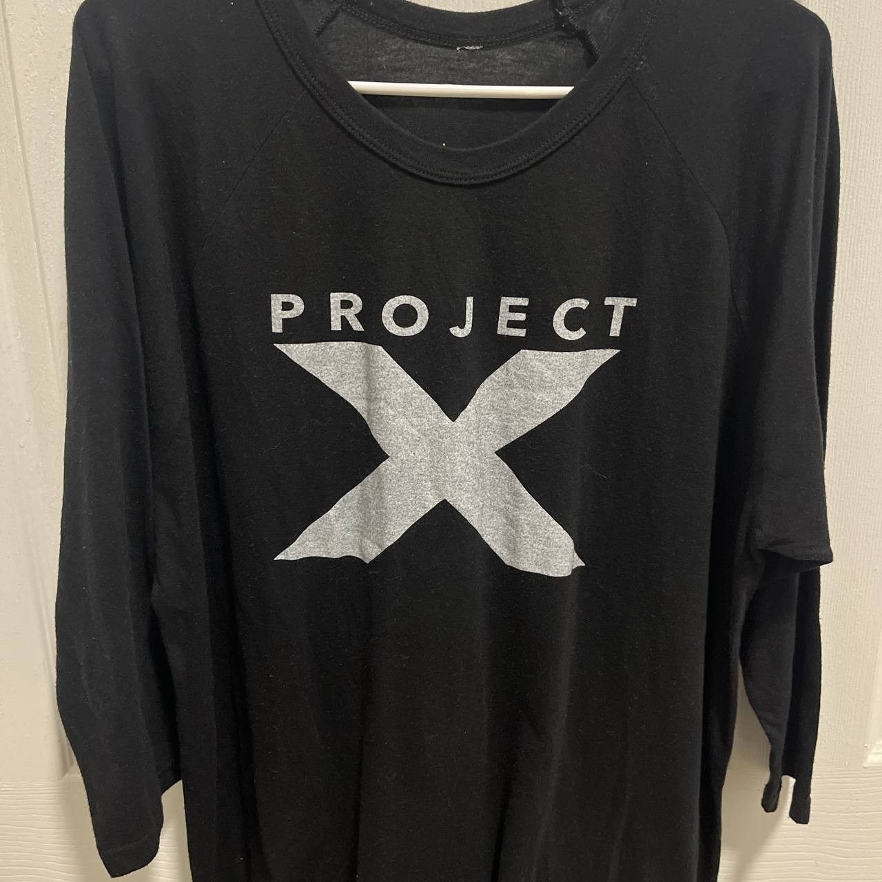 Ken Carson Ken Carson Project X Black 3/4 Tee Size US XL / EU 56 / 4 - 1 Thumbnail