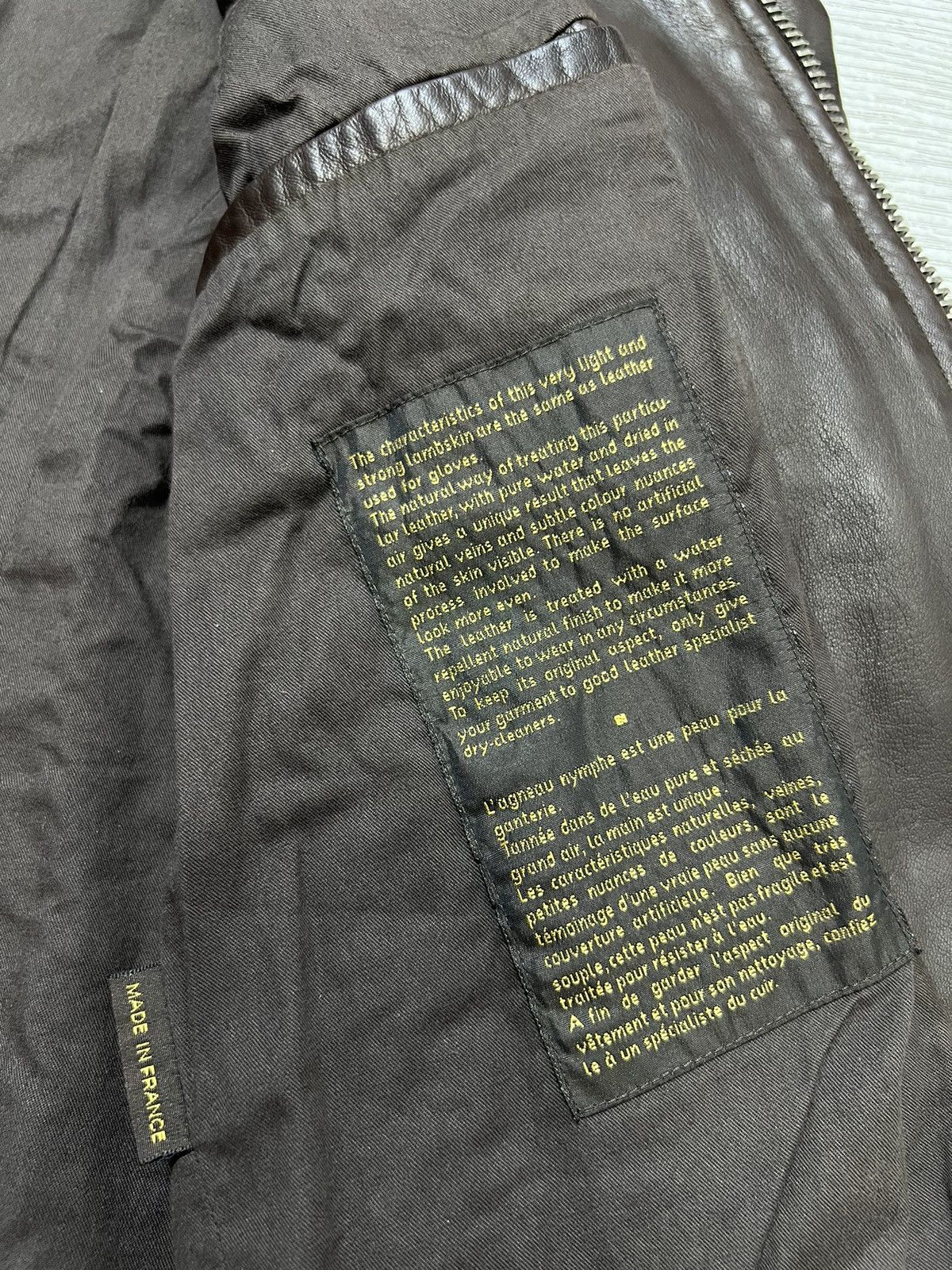 Louis Vuitton Louis Vuitton - Lamb Leather Rider’s Jacket Size US S / EU 44-46 / 1 - 21 Thumbnail