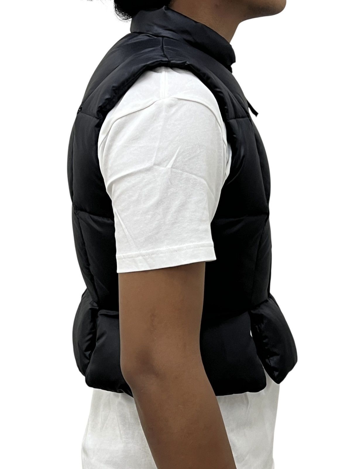 Yohji Yamamoto 1980s Workshop Yohji Yamamoto Feather Cropped Puffer Vest Size US XS / EU 42 / 0 - 2 Thumbnail