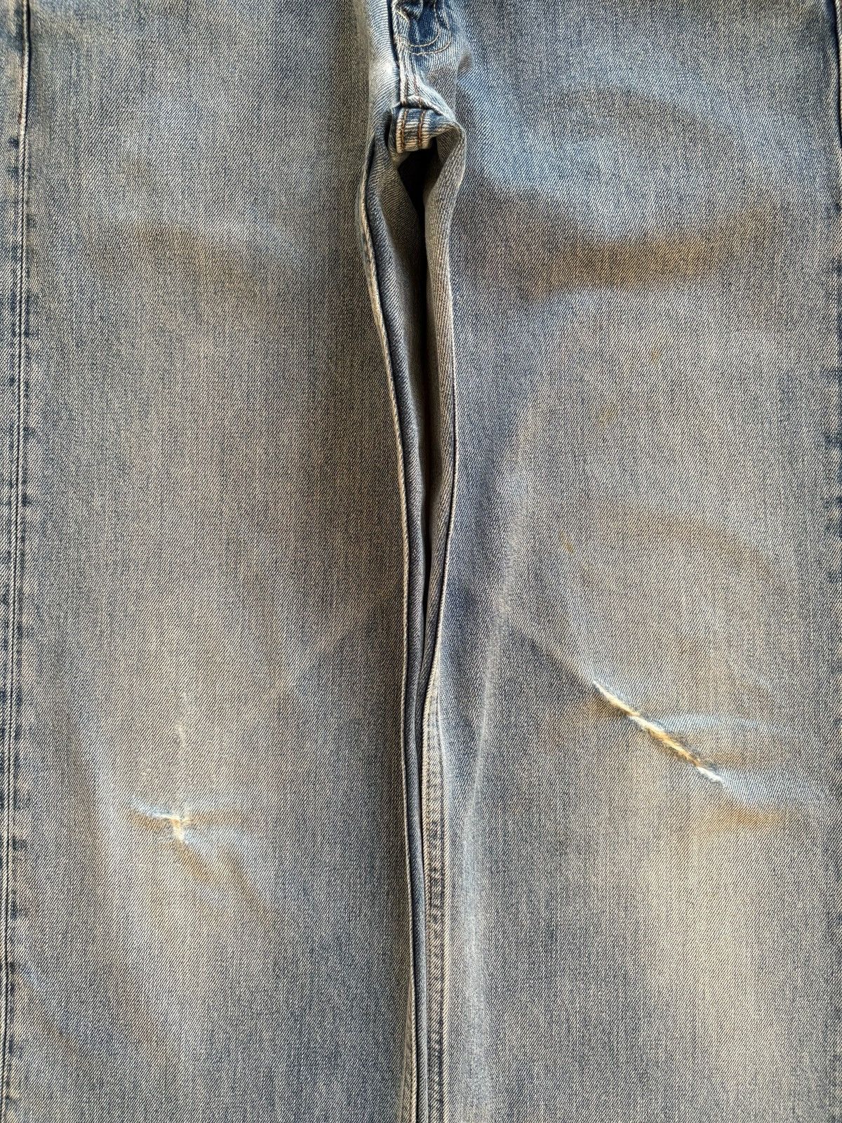Levi's Vintage 90s Levis 503 Mud Wash Distressed Ripped Baggy Jeans Size US 32 / EU 48 - 5 Thumbnail