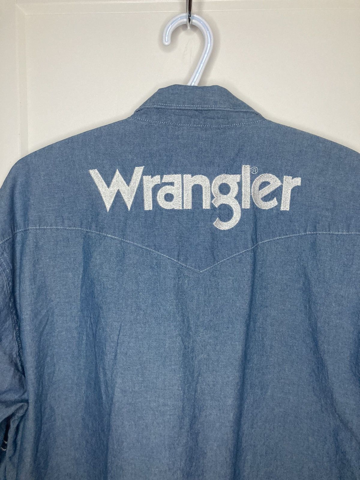 Wrangler Vintage Wrangler Denim Longsleeve Size US XL / EU 56 / 4 - 5 Thumbnail