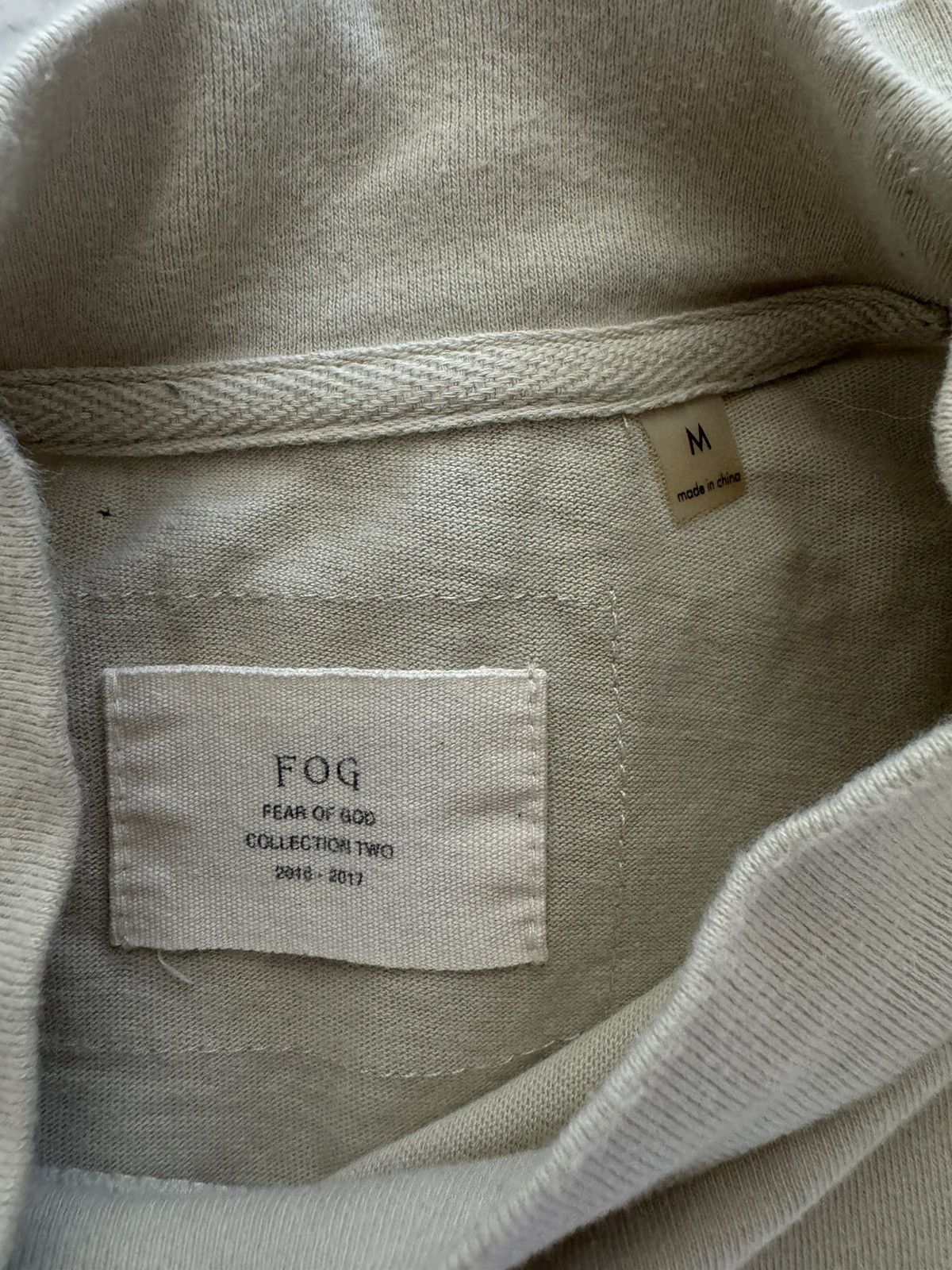 Essentials × FOG × Fear of God Fog essentials long sleeve Size US M / EU 48-50 / 2 - 2 Thumbnail