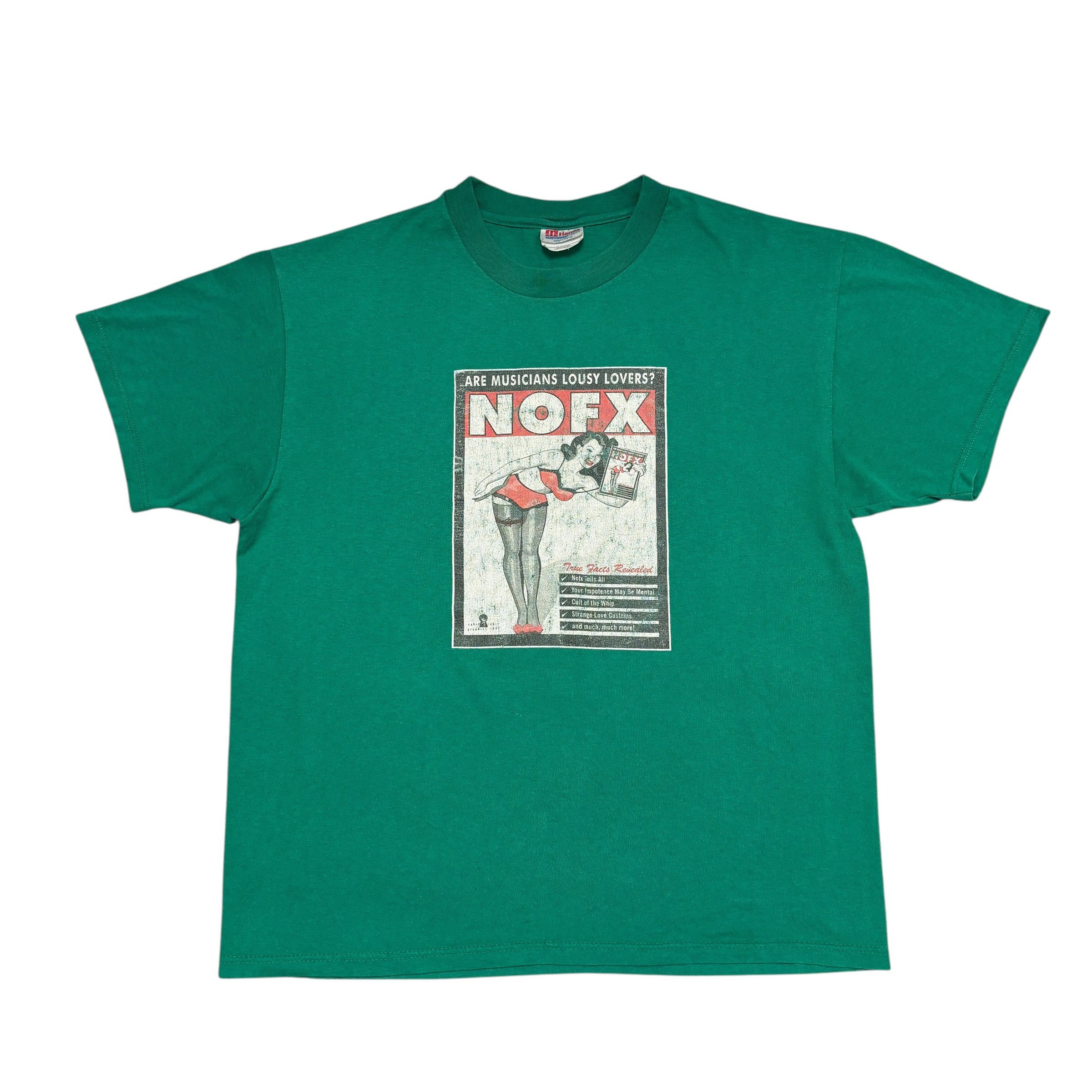 Band Tees Vintage Nofx Shirt 1997 Tour Concert Punk Rock Band Tee Size US L / EU 52-54 / 3 - 1 Thumbnail