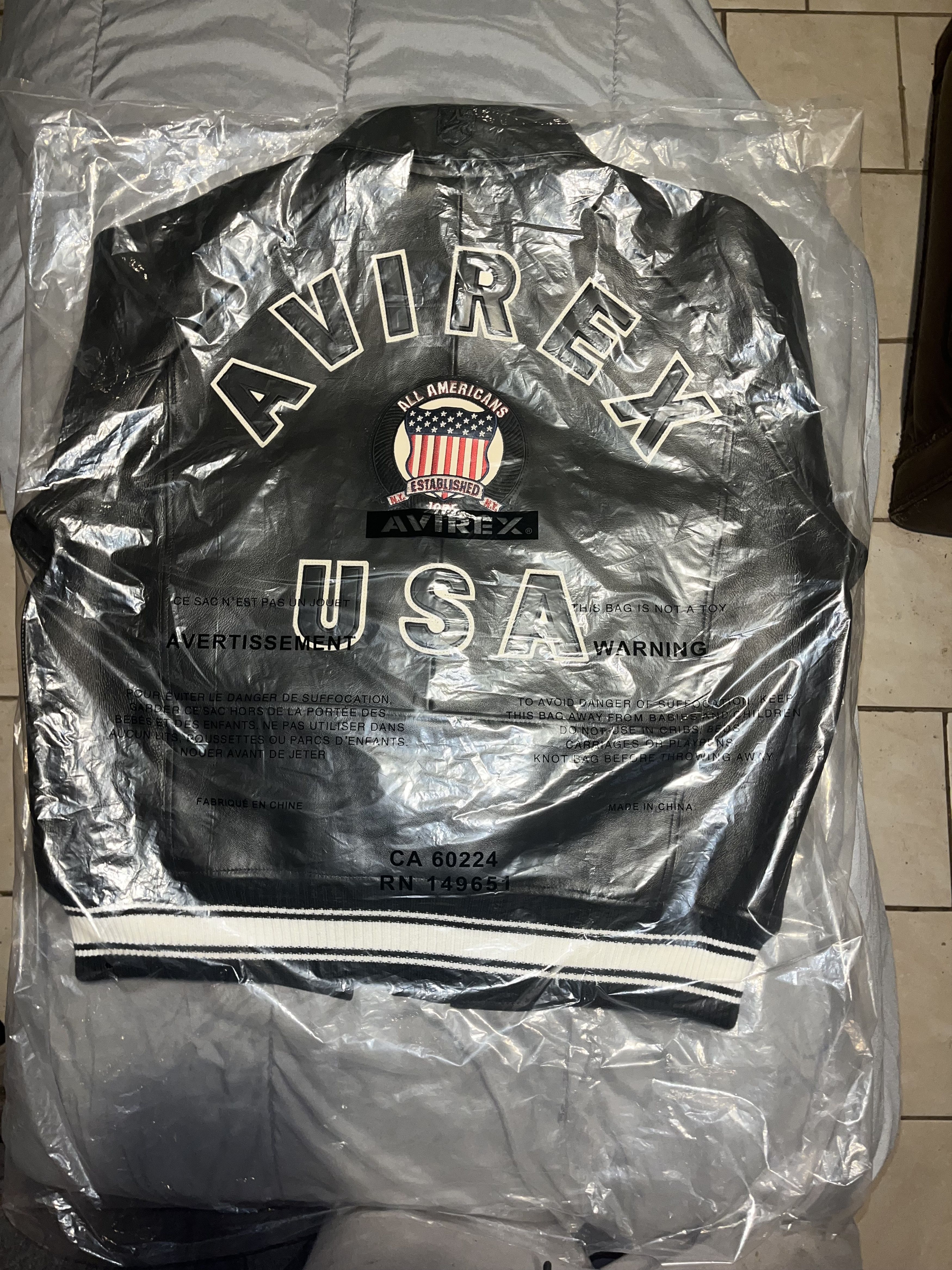 Avirex Avirex men’s icon leather jacket Size US M / EU 48-50 / 2 - 5 Thumbnail