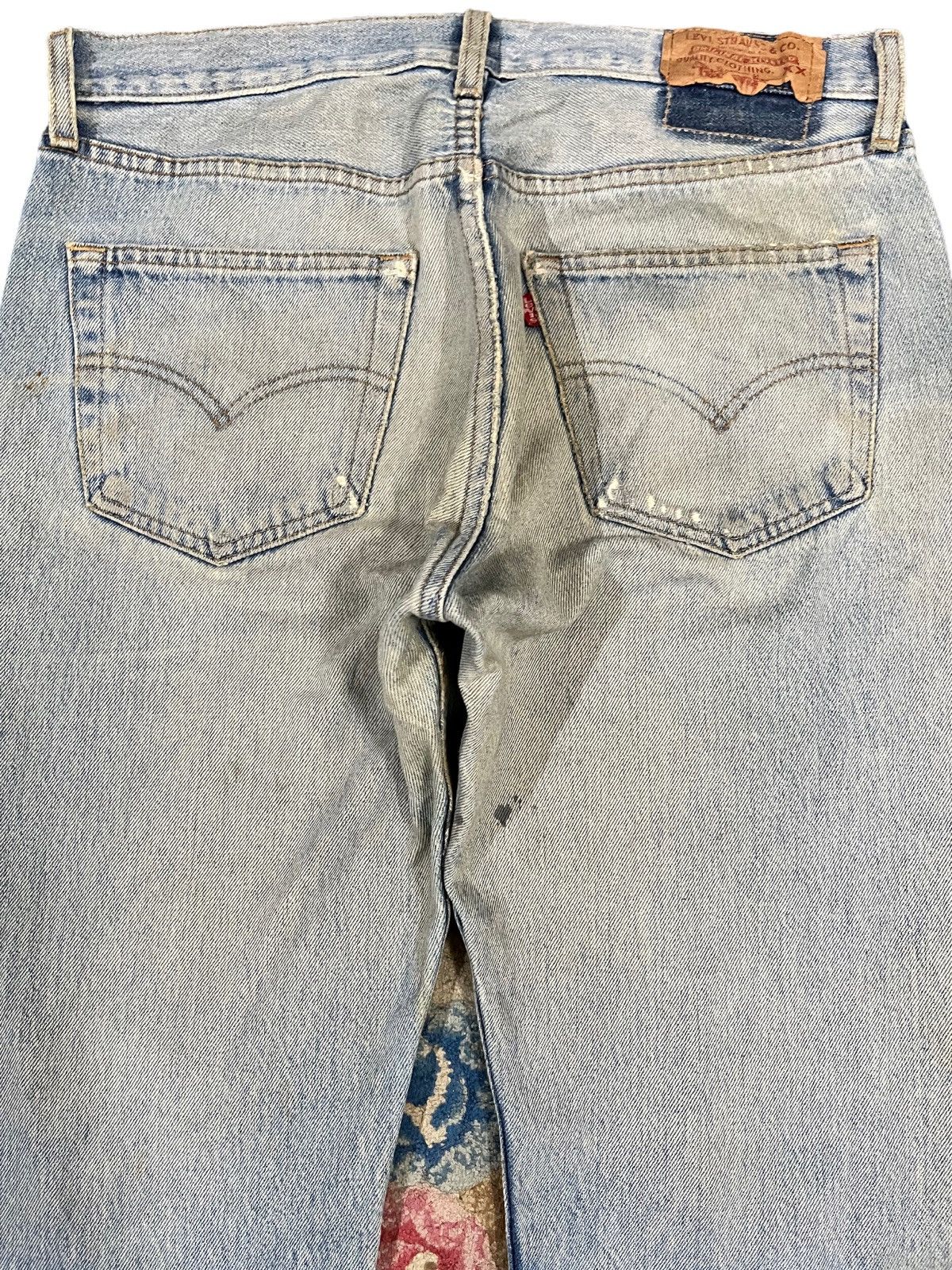 Levi's Vintage 80’s Levi’s 501 Mudwash Denim Size US 33 - 9 Thumbnail