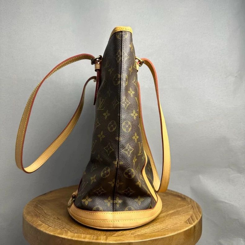Louis Vuitton Louis Vuitton Monogram Bucket Bag Large -2505 Size ONE SIZE - 3 Thumbnail
