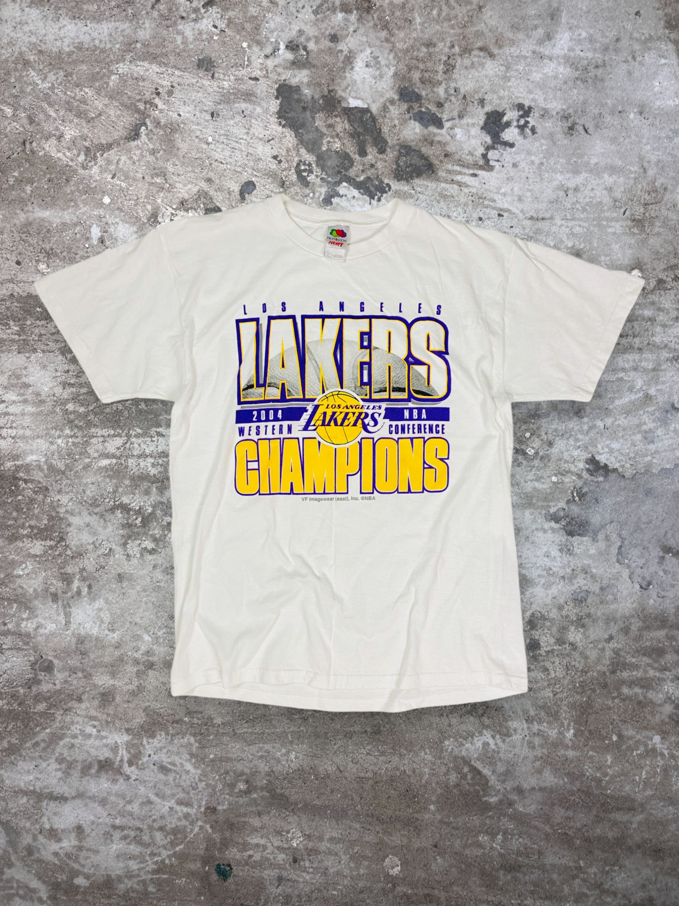 NBA Y2K LAKERS LOS ANGELES RARE ARCHIVE 2004 VINTAGE TEE - № 301 Size US L / EU 52-54 / 3 - 1 Thumbnail