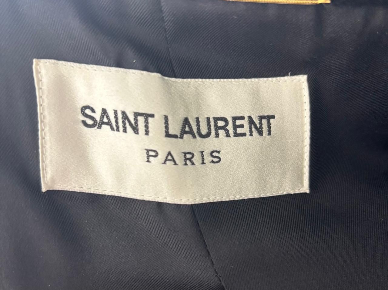 Saint Laurent Paris Saint Laurent Oversized Belted Double-Breasted Wool Coat Size M / US 6-8 / IT 42-44 - 6 Thumbnail