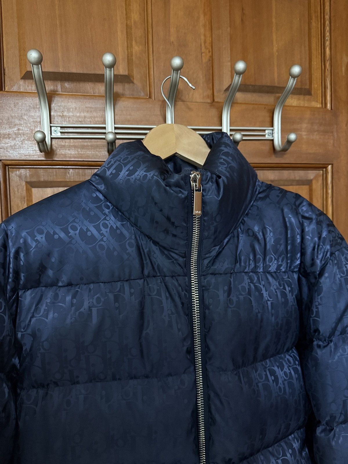 Dior Christian Dior Navy Bubble coat Size US M / EU 48-50 / 2 - 3 Thumbnail