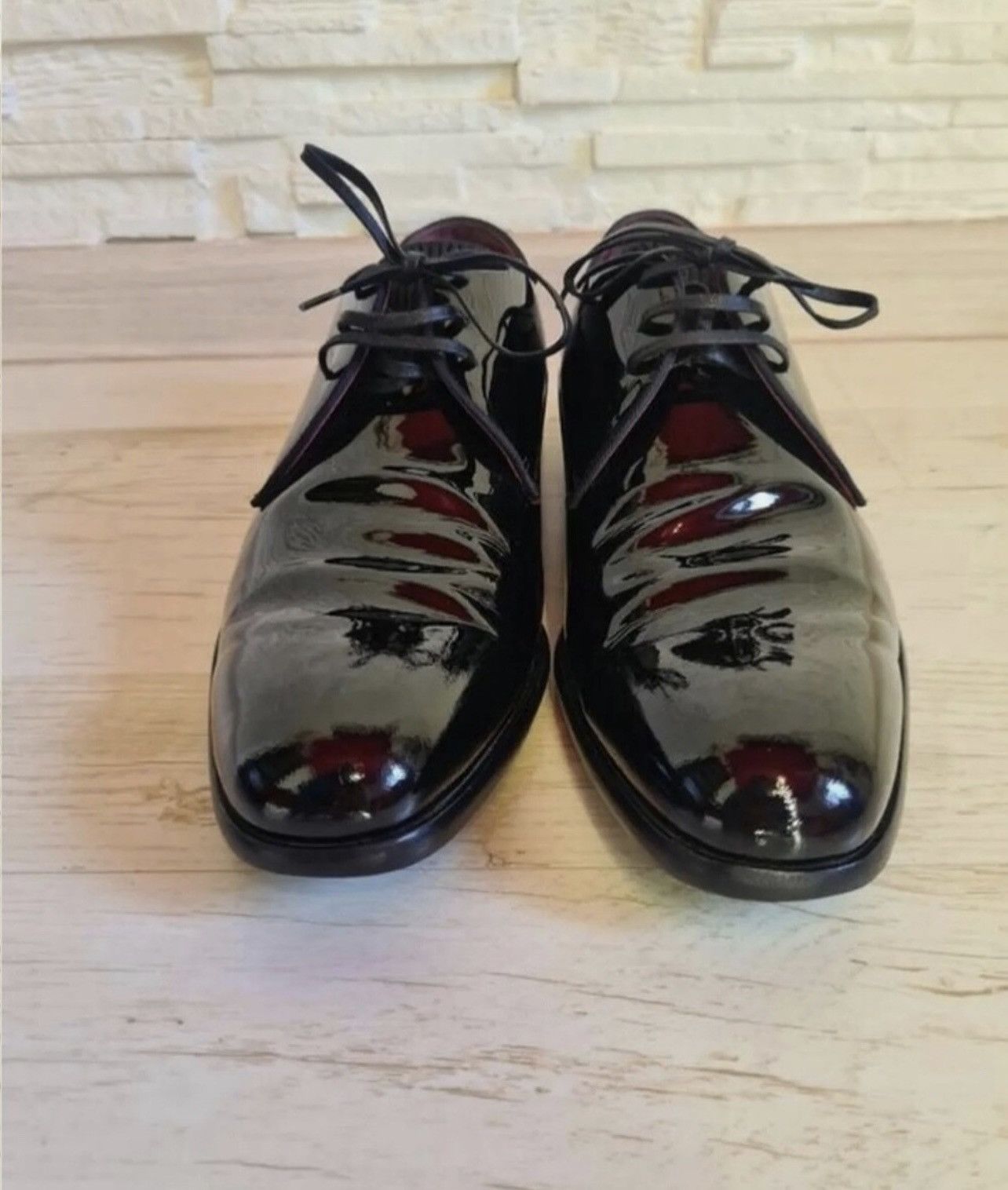 Dolce & Gabbana Dolce & Gabbana Patent Leather Derby Shoes – UK 7 Size US 8 / EU 41 - 4 Thumbnail