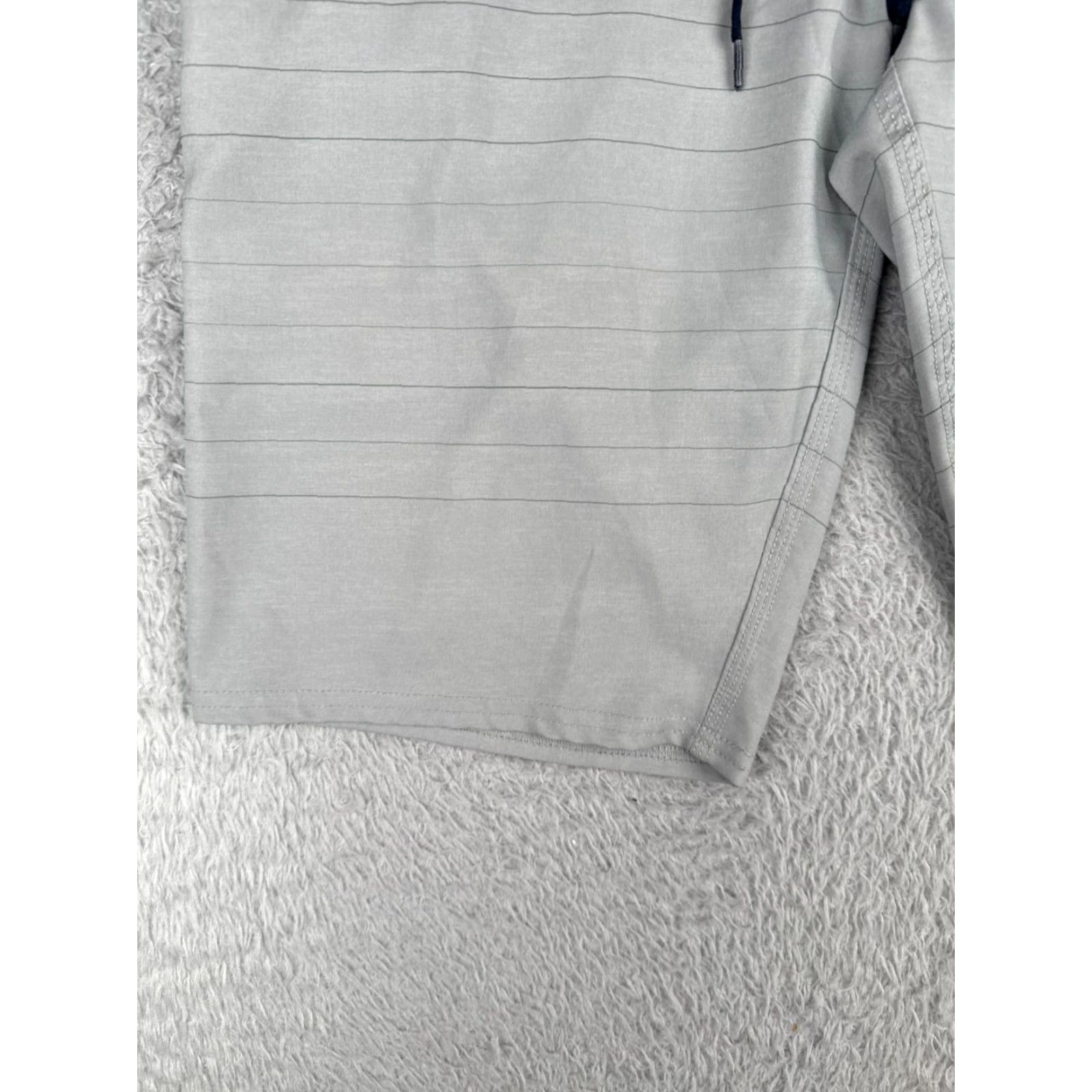 O'Neill O'Neill Swim Trunks Mens 28 Gray Blue Stripe Polyester Board Shorts Hyperfreak 28x11 Size US 28 / EU 44 - 3 Thumbnail