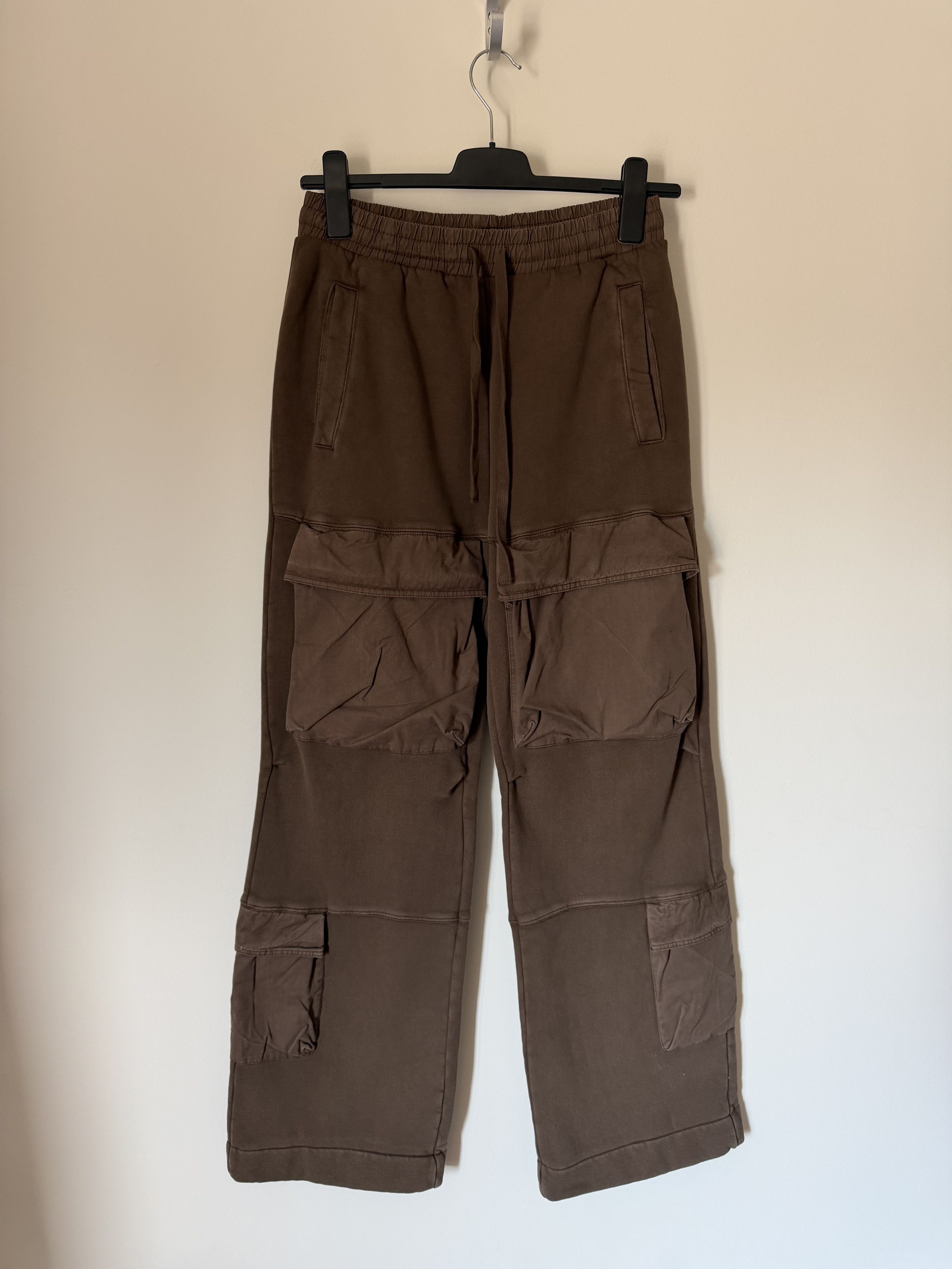 Entire Studios Entire Studios Utility Cargo Sweatpants in Brown Size US 32 / EU 48 - 1 Thumbnail