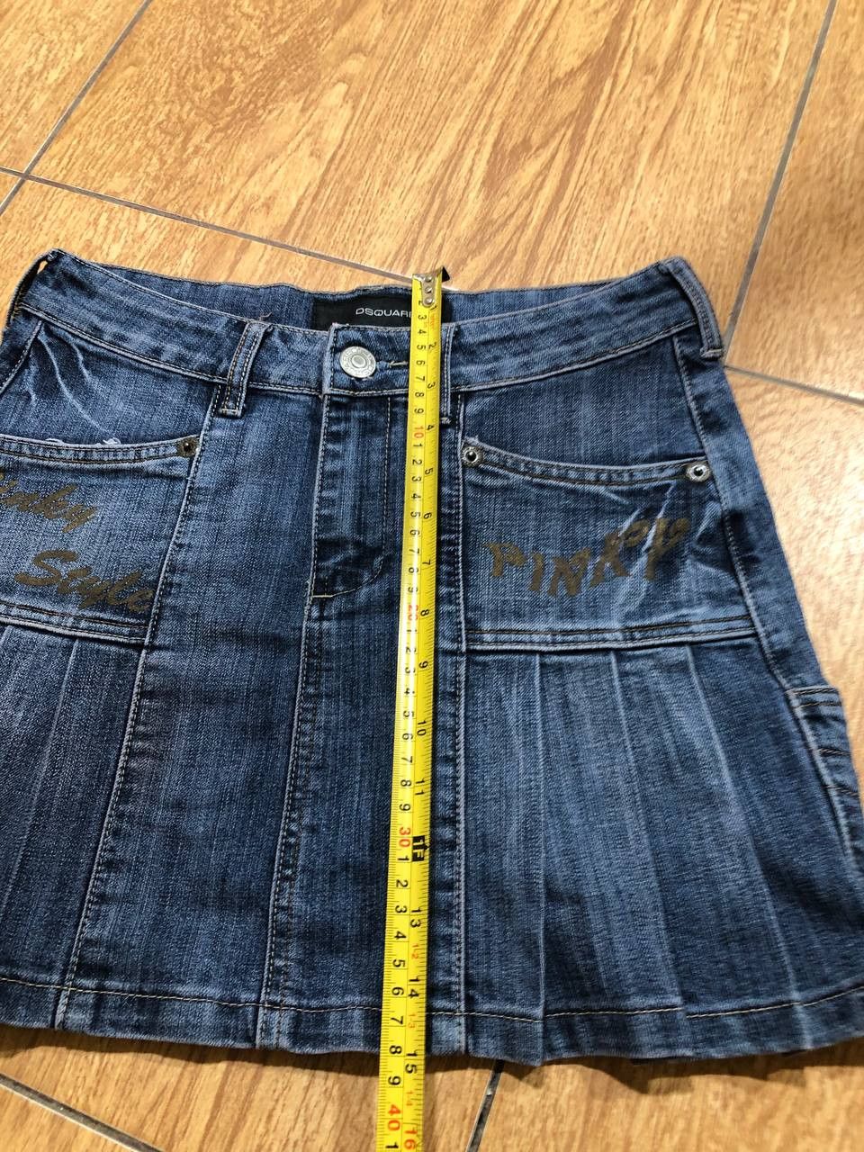Dsquared2 Vintage Y2K Denim Dsquared2 mini-skirt distressed Size 27" / US 4 / IT 40 - 14 Thumbnail