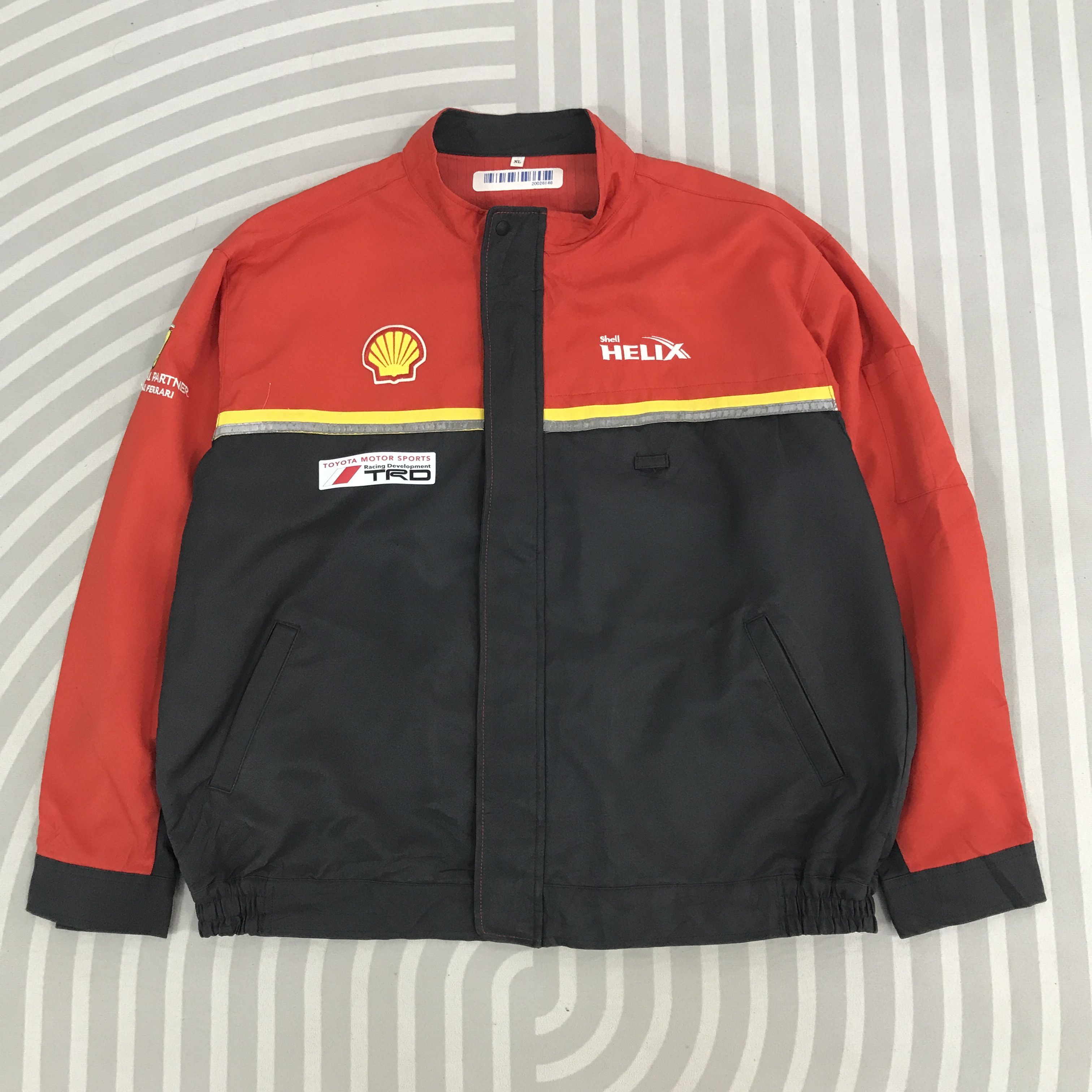 Japanese Brand × Vintage Vintage Shell Helix x Toyota TRD Racing Jacket Size US XL / EU 56 / 4 - 1 Thumbnail