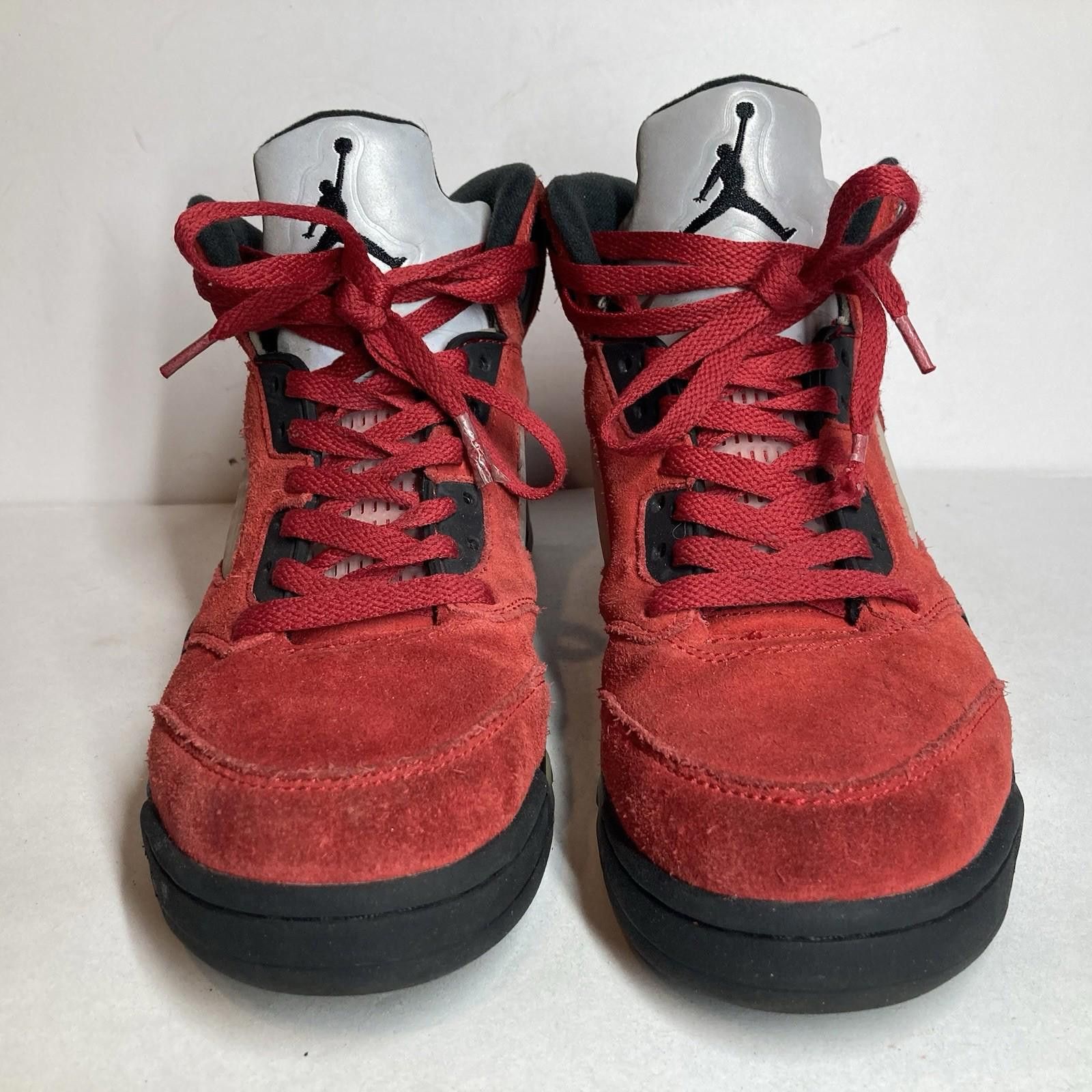 Nike Men’s 9 Nike Air Jordan 5 Retro Raging Bull Toro Bravo Red Size US 9 / EU 42 - 5 Thumbnail