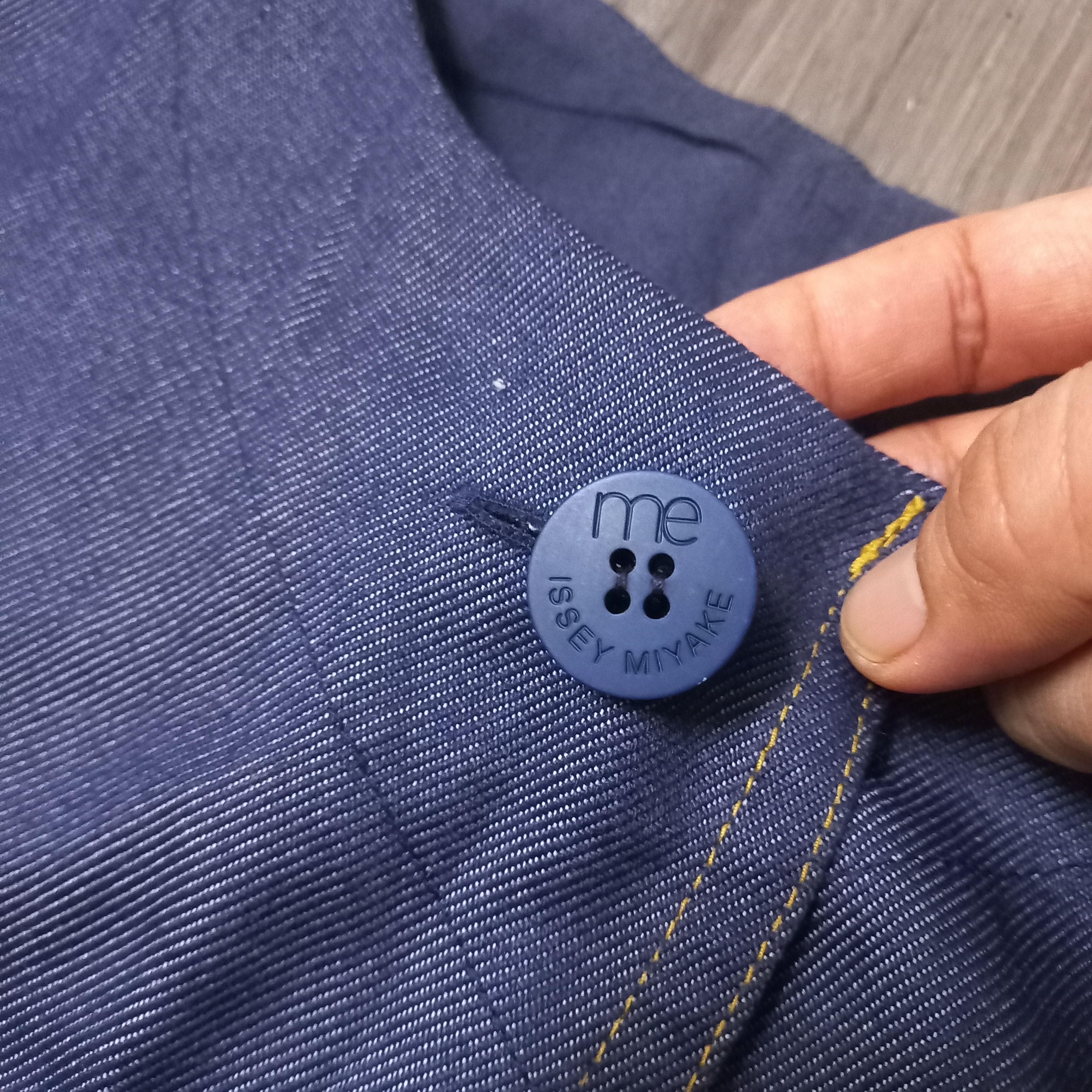 Issey Miyake × Japanese Brand Me by issey miyake denim blouse Size ONE SIZE - 6 Thumbnail