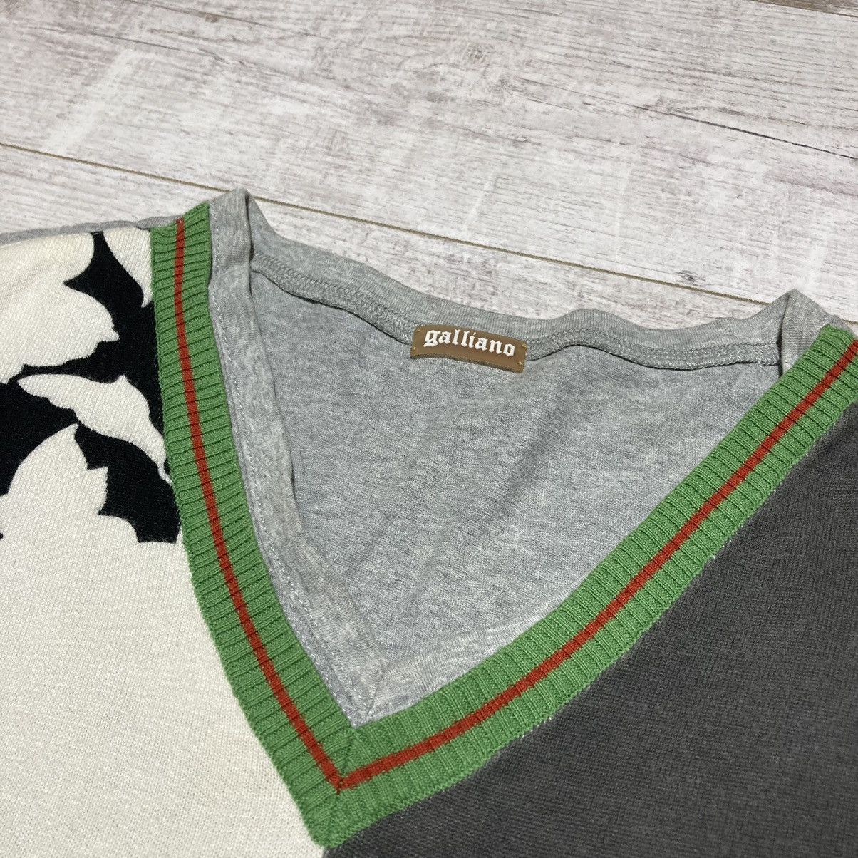 John Galliano Galliano Patchwork Jumper Sweater “Trou blem aker” Size US S / EU 44-46 / 1 - 14 Thumbnail