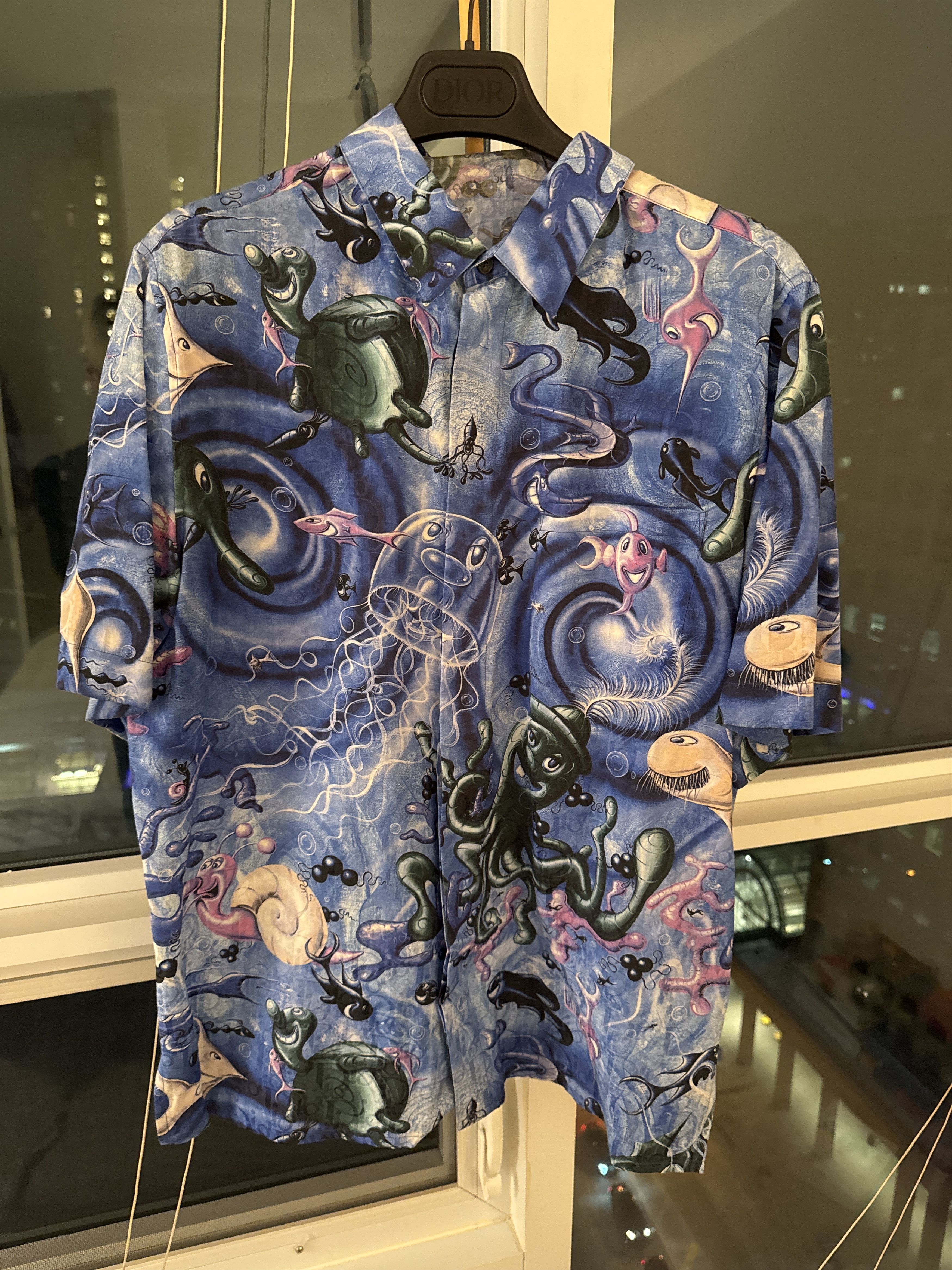 Dior Dior + Kenny Scharf Button Up Size US S / EU 44-46 / 1 - 7 Thumbnail