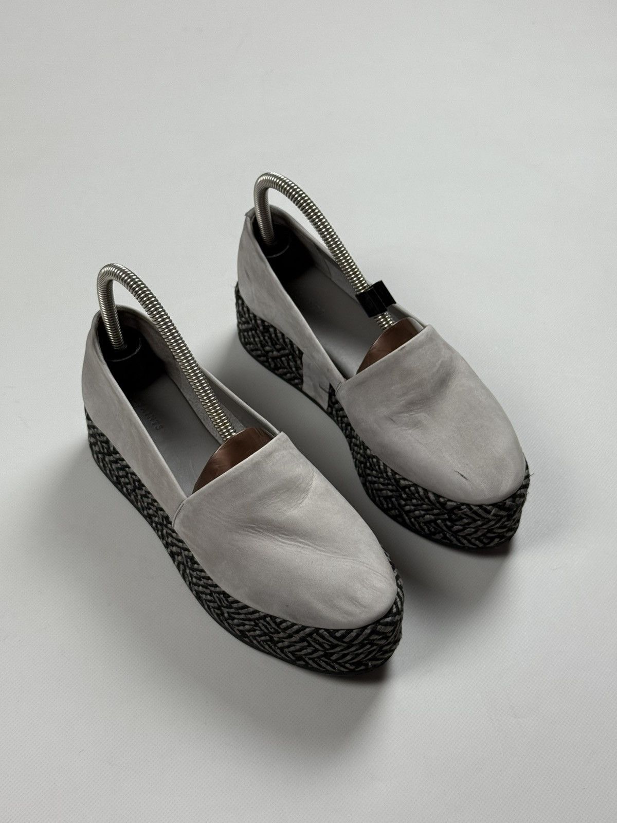 Allsaints × Japanese Brand Allsaints Ladies Leather Platform Loafers Shoes Size 38 Size US 8 / IT 38 - 1 Thumbnail