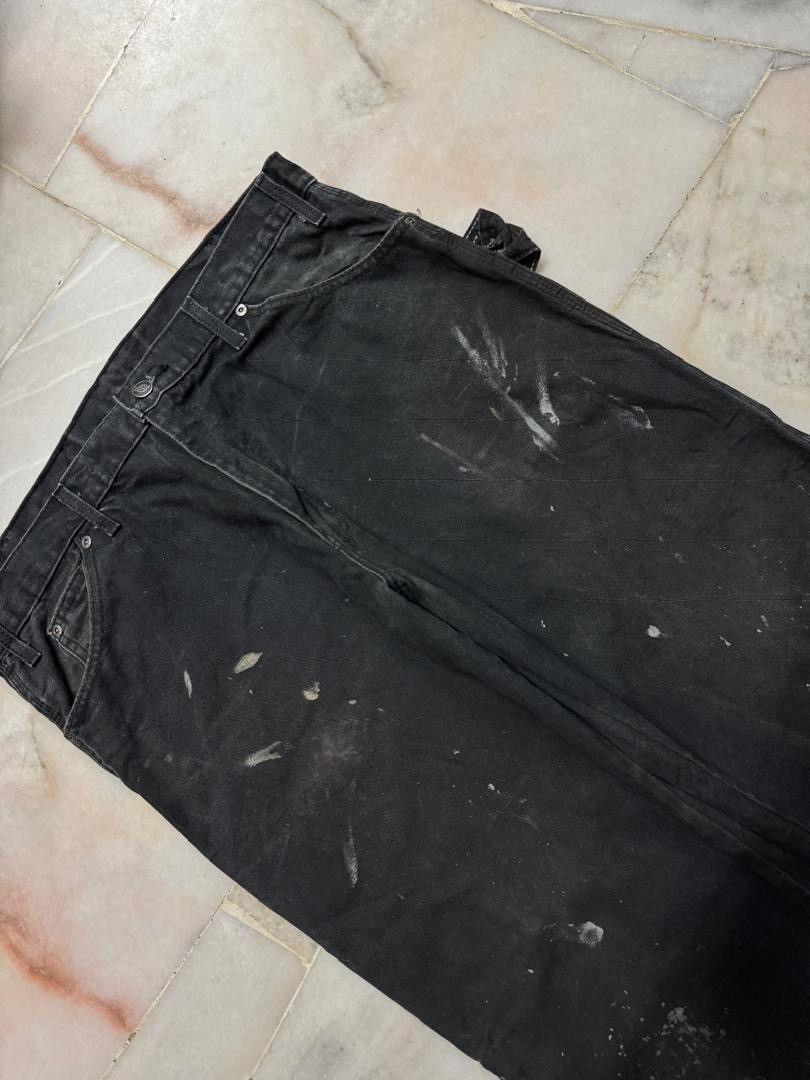 Dickies 💥THRASHED💥VINTAGE Y2K DICKIES SICK CARPENTER WORKWEAR THRASH Size US 36 / EU 52 - 6 Thumbnail