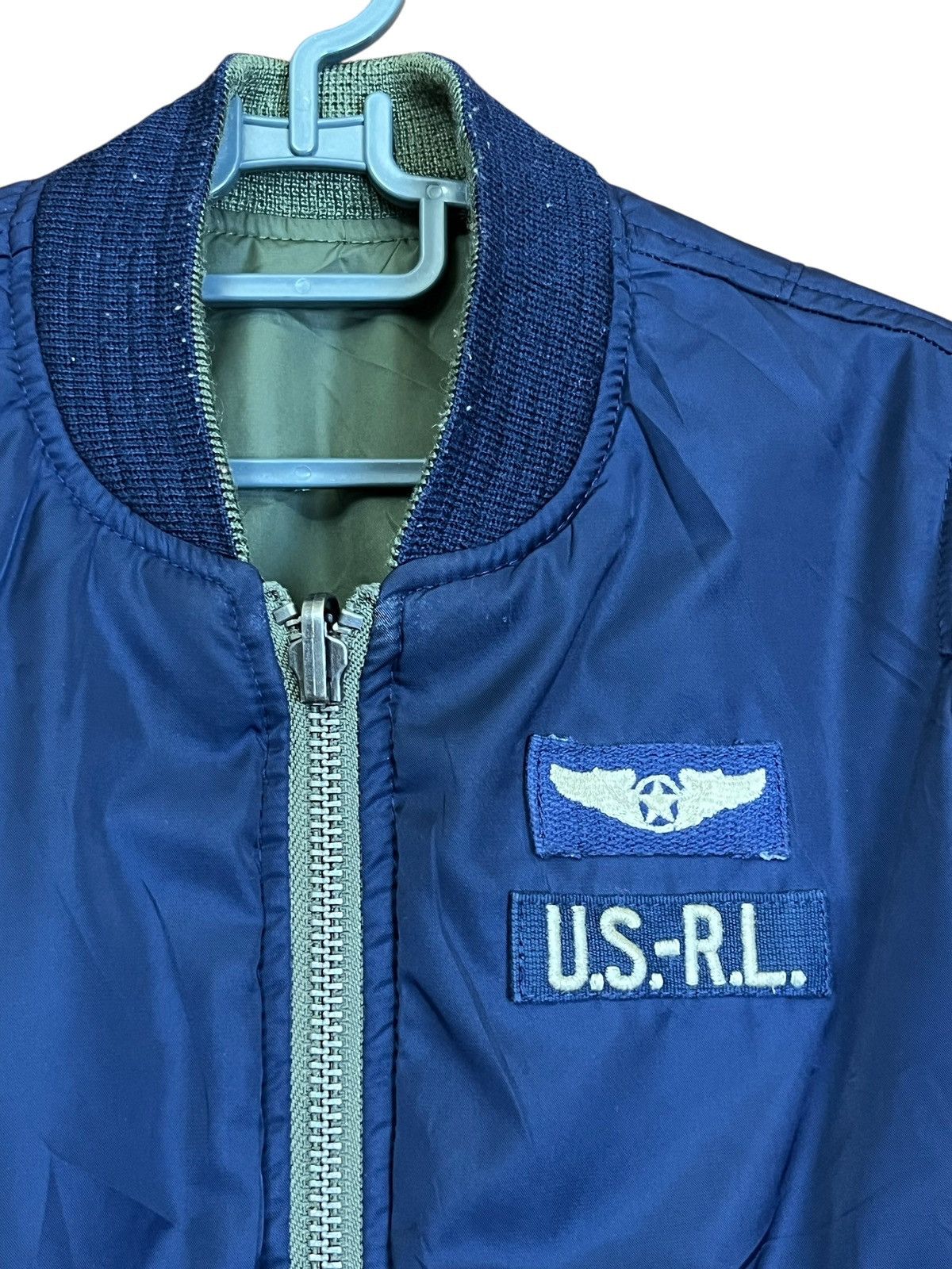 Polo Ralph Lauren POLO RALPH LAUREN kids us army reversible bomber jacket Size US XXS / EU 40 - 12 Thumbnail
