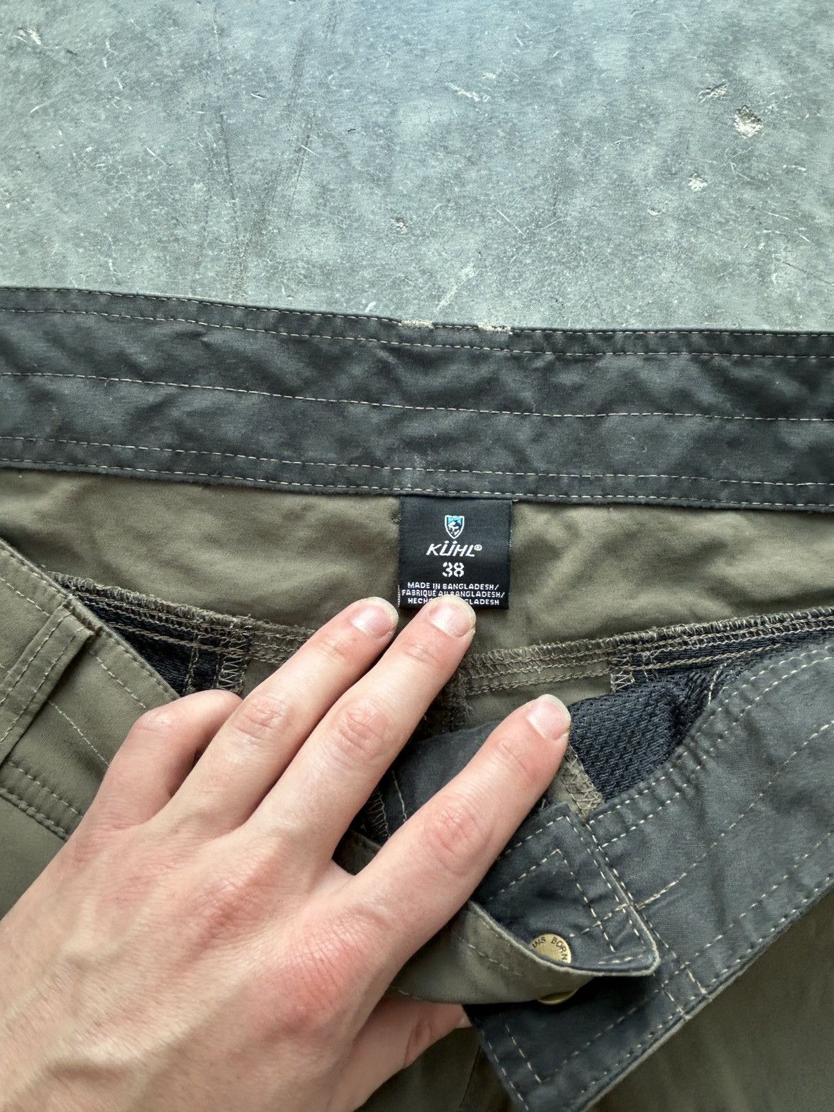 Kuhl Vintage Y2K Kuhl Nylon Hiking Shorts Size US 38 / EU 54 - 4 Thumbnail