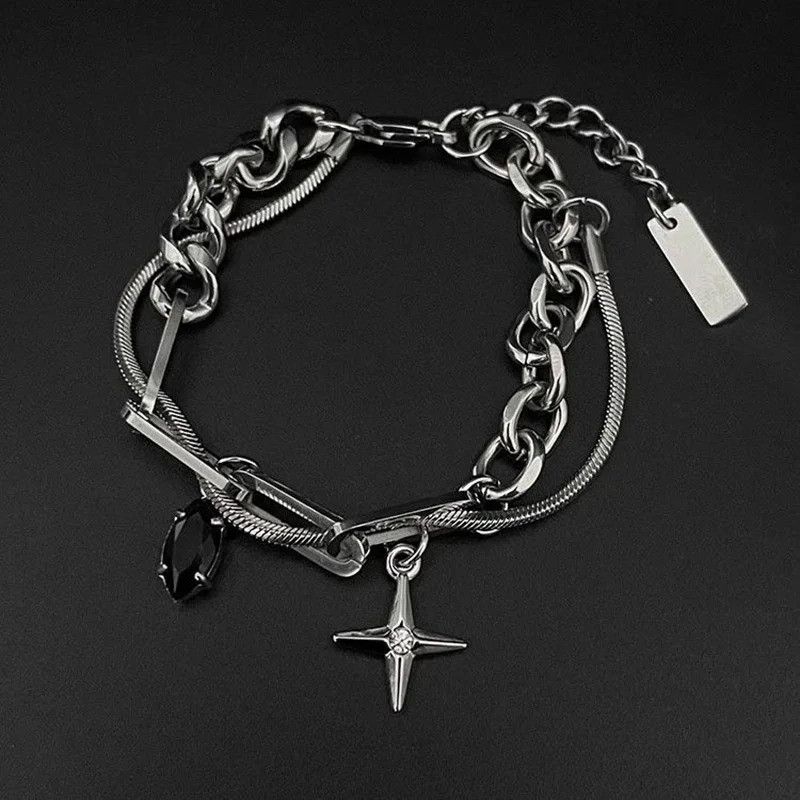Jewelry × Vintage Retro Cross Bracelet Size ONE SIZE - 1 Thumbnail