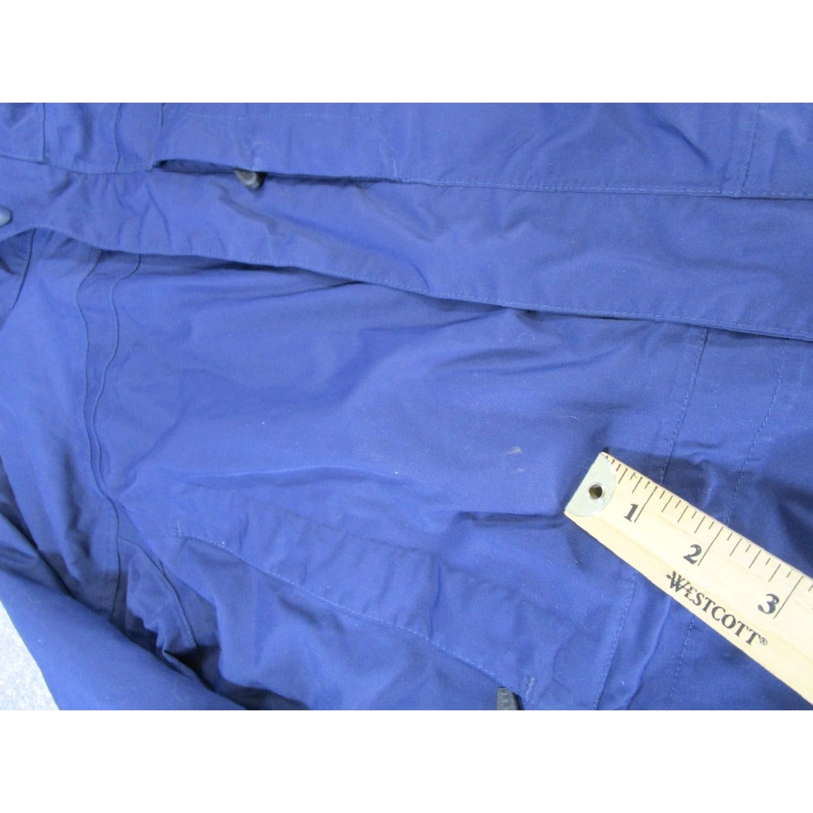 Vintage L.L. Bean Jacket Mens Small Blue Windbreaker Nylon Softshell Mid-Length Standing Collar Regular Fit Size US S / EU 44-46 / 1 - 6 Thumbnail