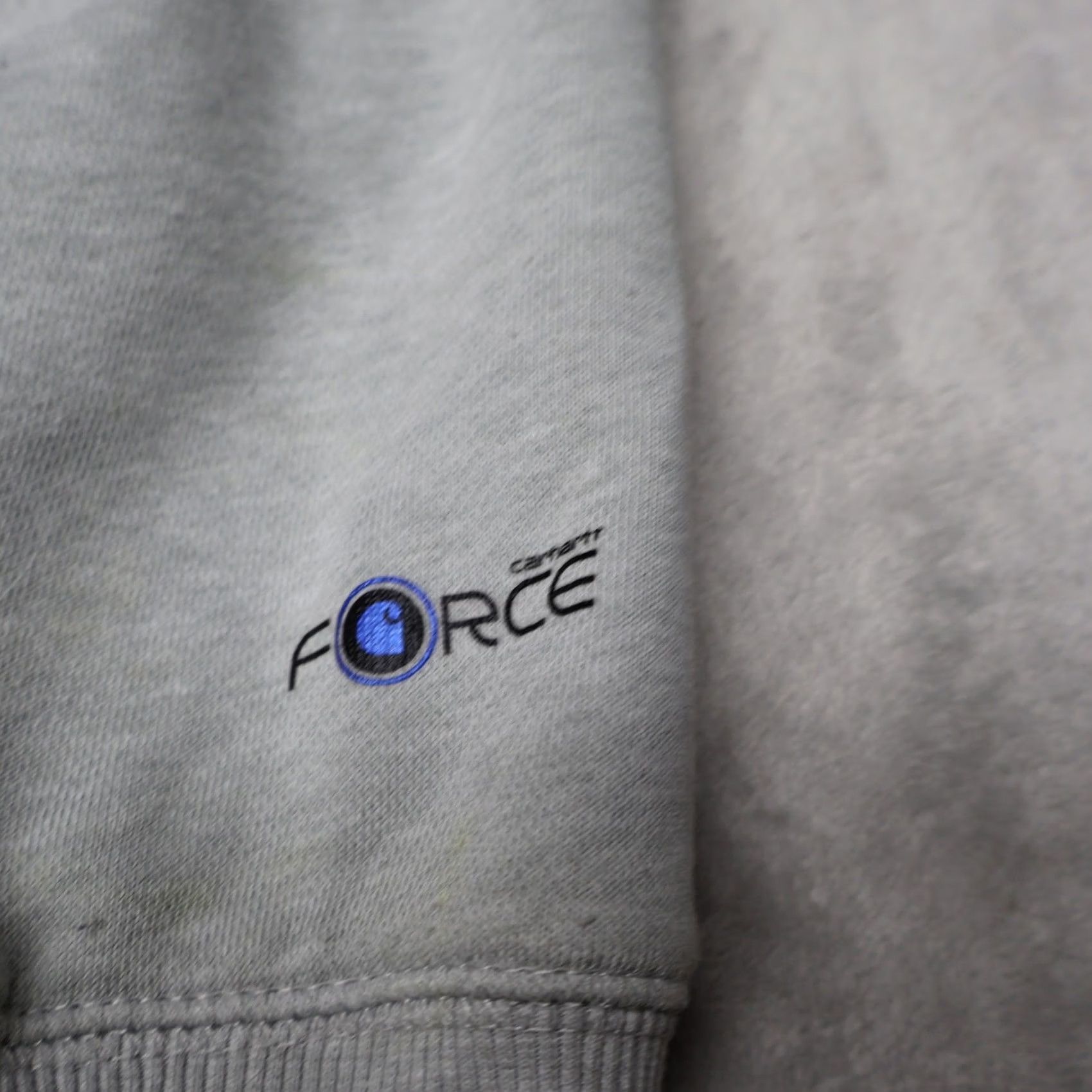Carhartt Carhartt Sweatshirt Mens XL White Force Relaxed Fit Quarter Zip Pullover Size US XL / EU 56 / 4 - 6 Thumbnail