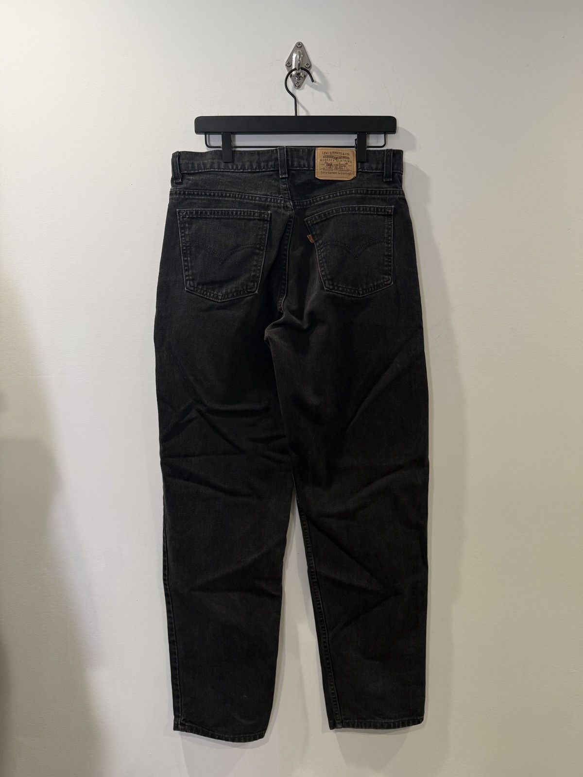 Levi's Vintage Levi’s Orange Tab Black Denim Jeans Size US 33 - 3 Thumbnail