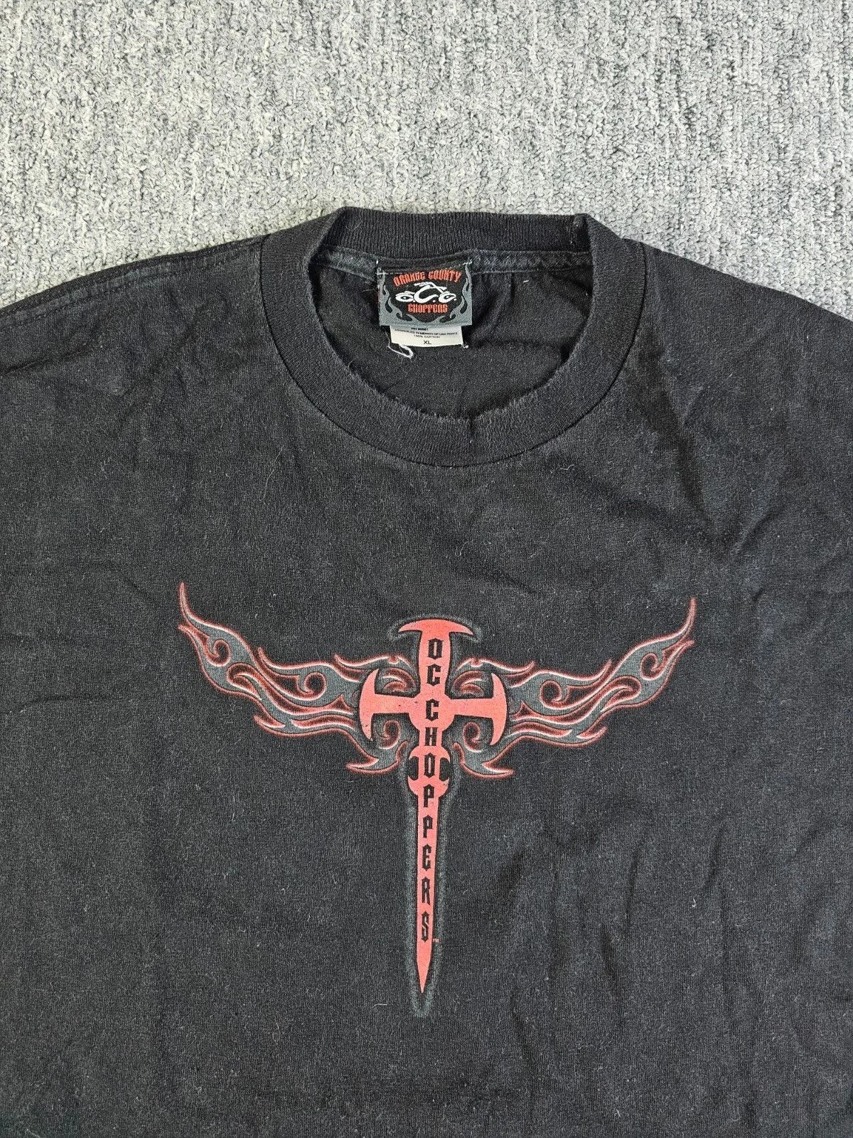 Other Orange County Choppers 2003 OCC Biker Graphic Tee Black XL Size US XL / EU 56 / 4 - 8 Thumbnail