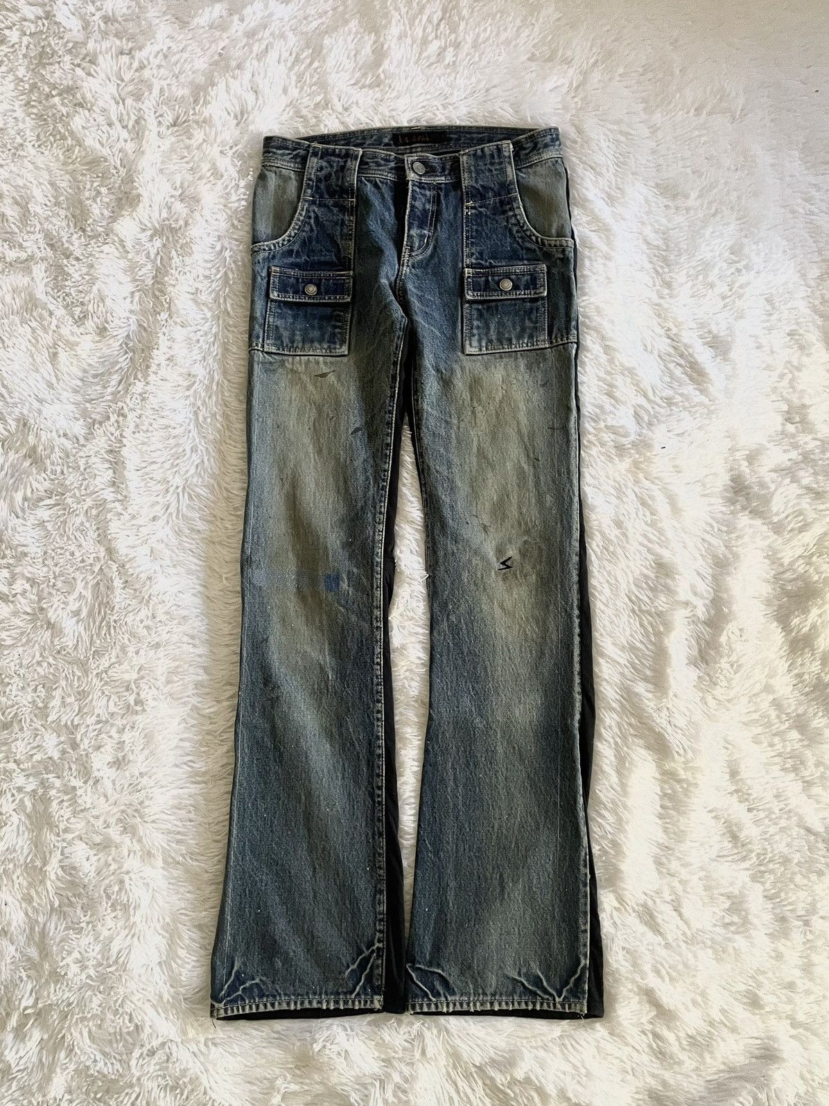 Undercover Undercover 06ss T-phase klaus spliced jeans | Grailed