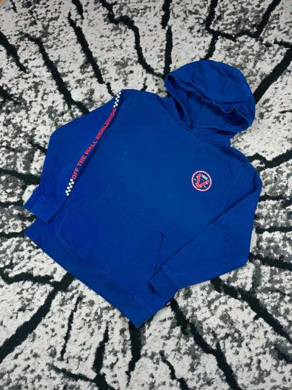 Vans Vans Off the wall blue hoodie L Size US L / EU 52-54 / 3 - 3 Thumbnail