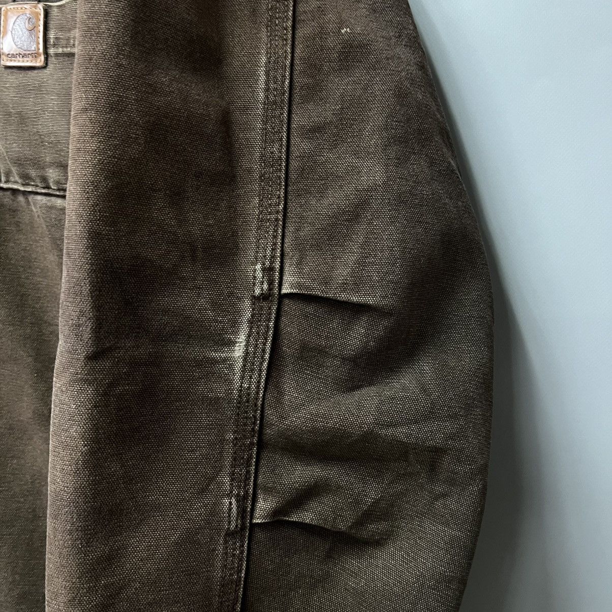 Carhartt Carhartt Sandstone Barlett Jacket Vintage Sherpa Brown faded Size US XL / EU 56 / 4 - 16 Thumbnail