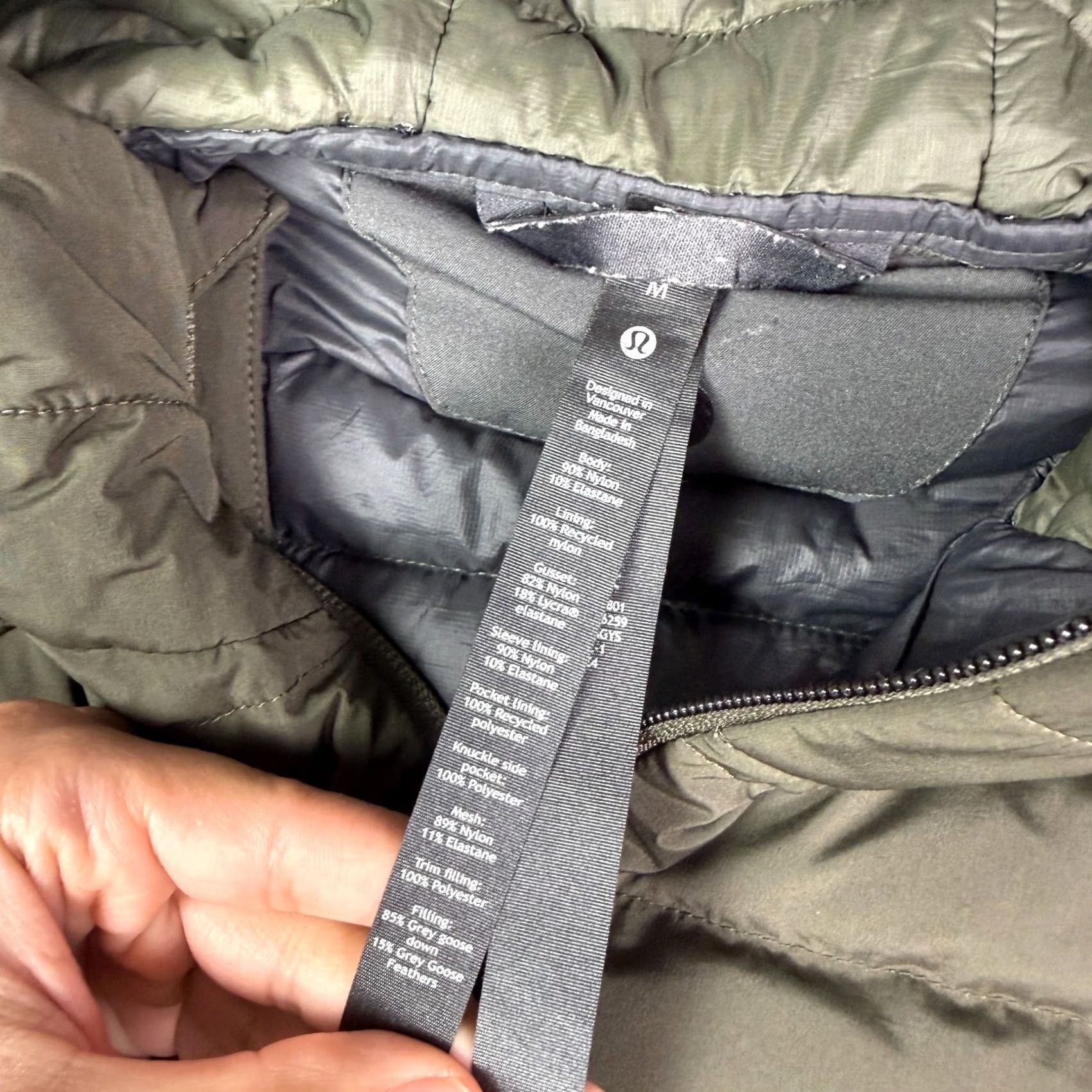 Lululemon VINTAGE? No. Lululemon Down For It All Hoodie Mens M Green Goose Down Puffer Insulated Jacket Shirt? Size US M / EU 48-50 / 2 - 3 Thumbnail