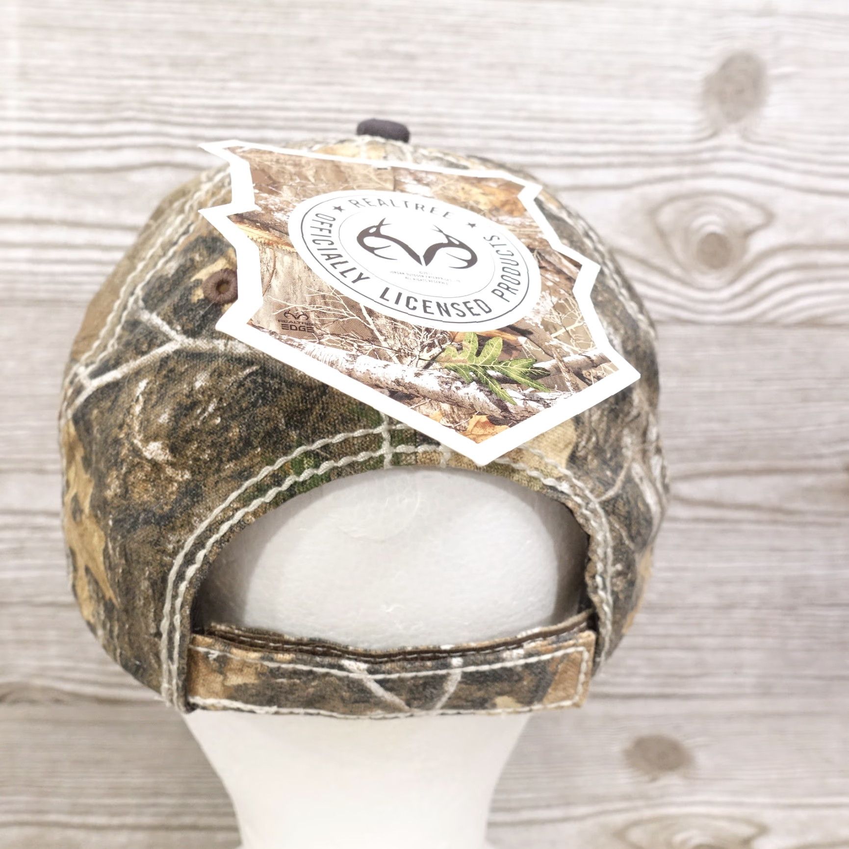 Realtree WHITETAILS UNLIMITED REAL TREE CAMO ADJUSTABLE BASEBALL HAT CAP MULTICOLOR ADULT ONE SIZE UNISEX Size ONE SIZE - 5 Thumbnail