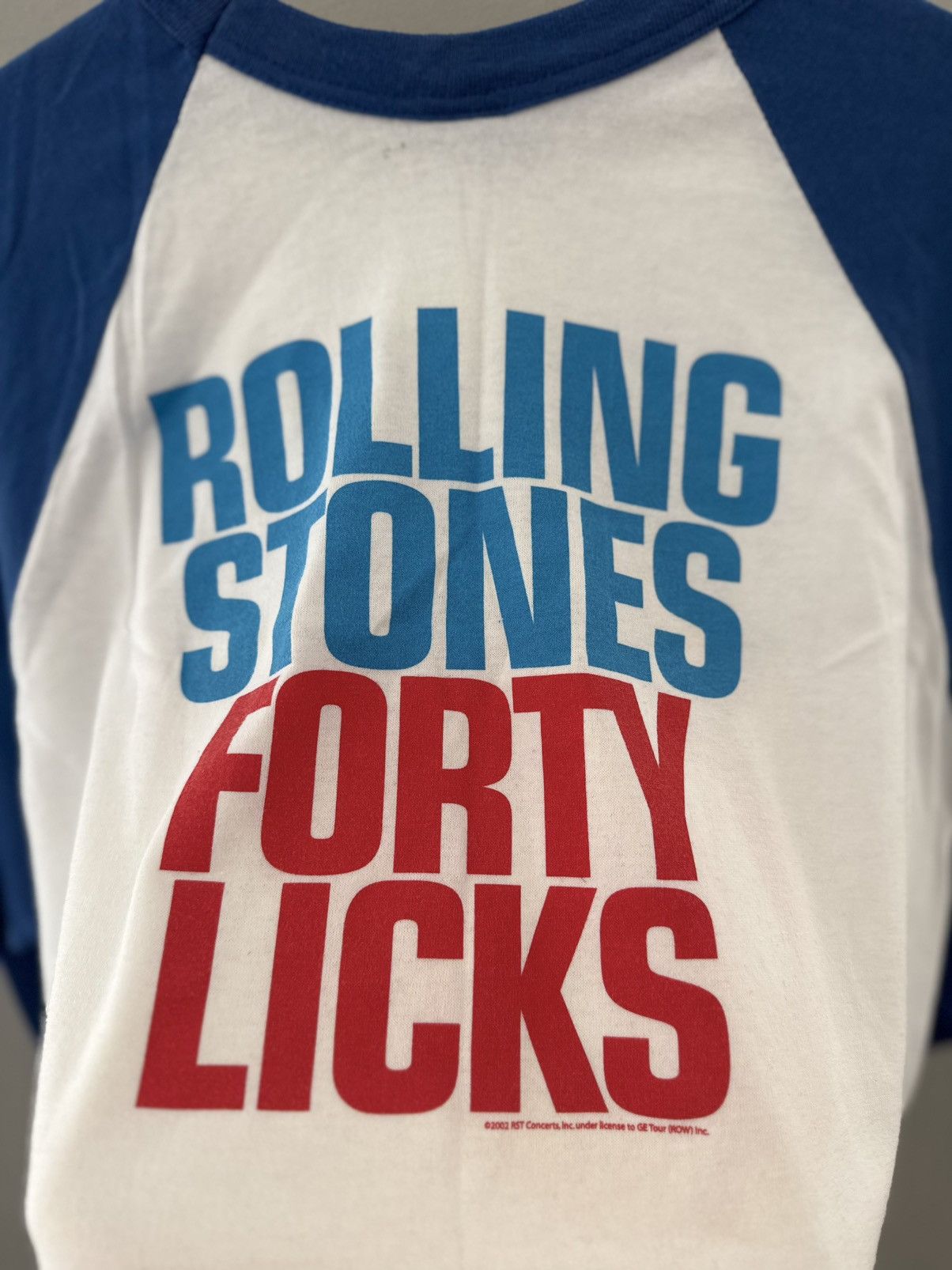 Band Tees The Rolling Stones Forty Licks 2002 Long Sleeve Tee Size US XL / EU 56 / 4 - 7 Thumbnail
