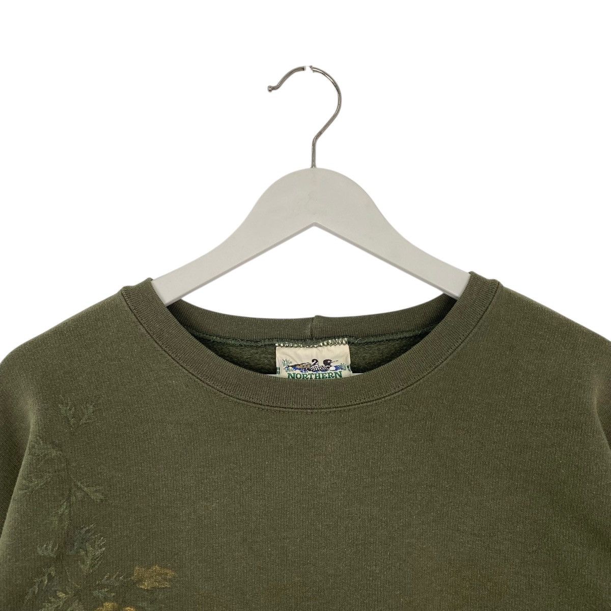 Other Vintage Northern Reflections Sweatshirt Green Crewneck SizeL Size L / US 10 / IT 46 - 4 Thumbnail