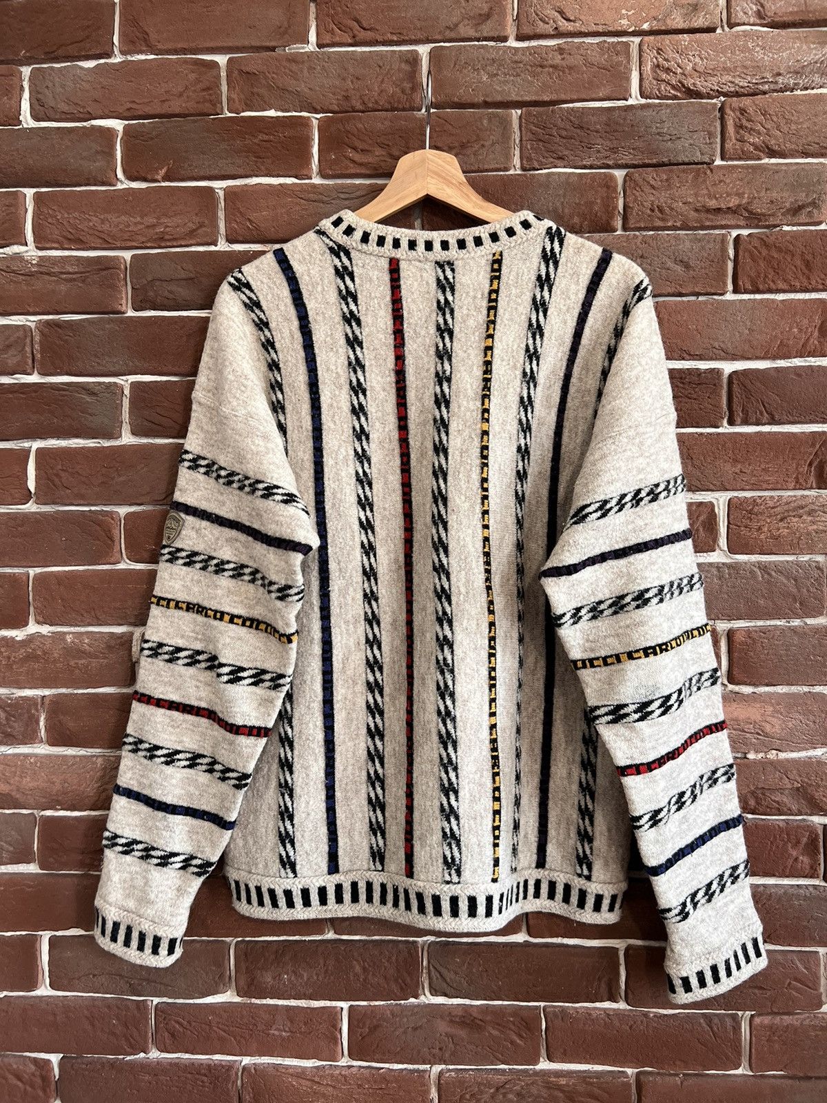 Carlo Colucci Rare Vintage Carlo Colucci Sweater With Coogi Vibes Biggie Size US M / EU 48-50 / 2 - 2 Thumbnail