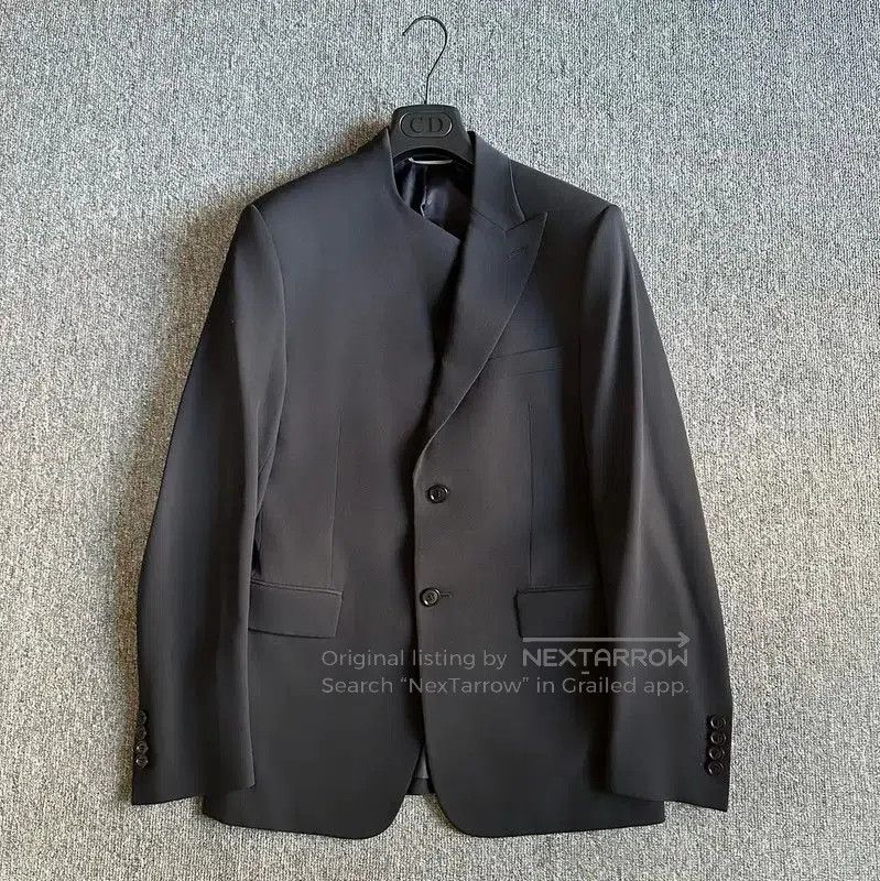 Dior Dior Black Wool Long Sleeve Overcoat . Size US M / EU 48-50 / 2 - 3 Thumbnail