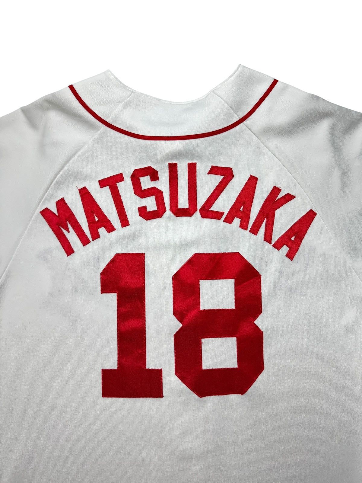 MLB 2000’s Daisuke Matsuzaka Boston Red Sox Baseball Jersey Size US XL / EU 56 / 4 - 9 Thumbnail