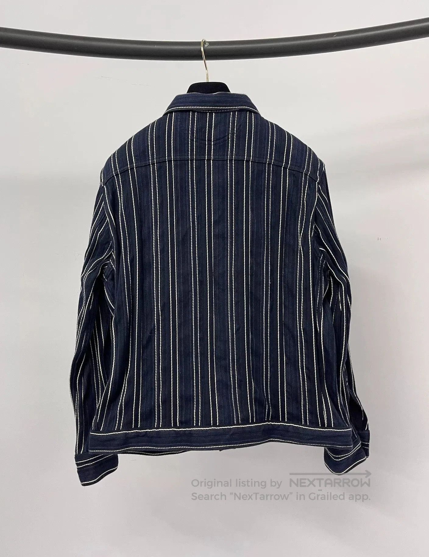 Dior dior striped denim jacket fr34 size. Size US XS / EU 42 / 0 - 2 Thumbnail